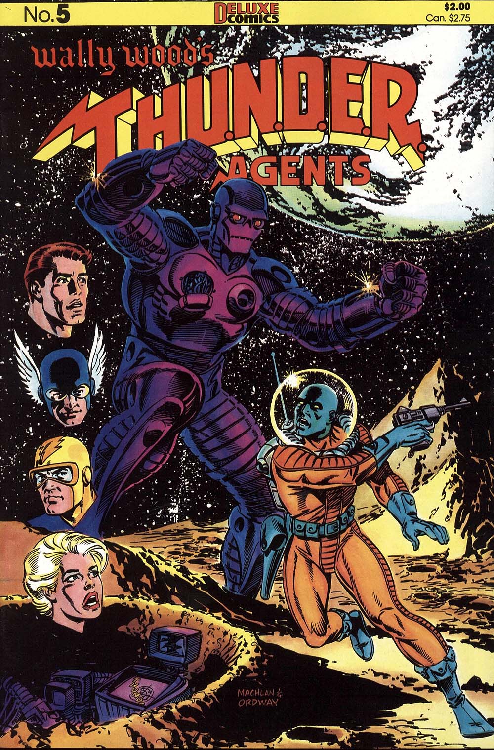Read online Wally Wood's T.H.U.N.D.E.R. Agents comic -  Issue #5 - 1