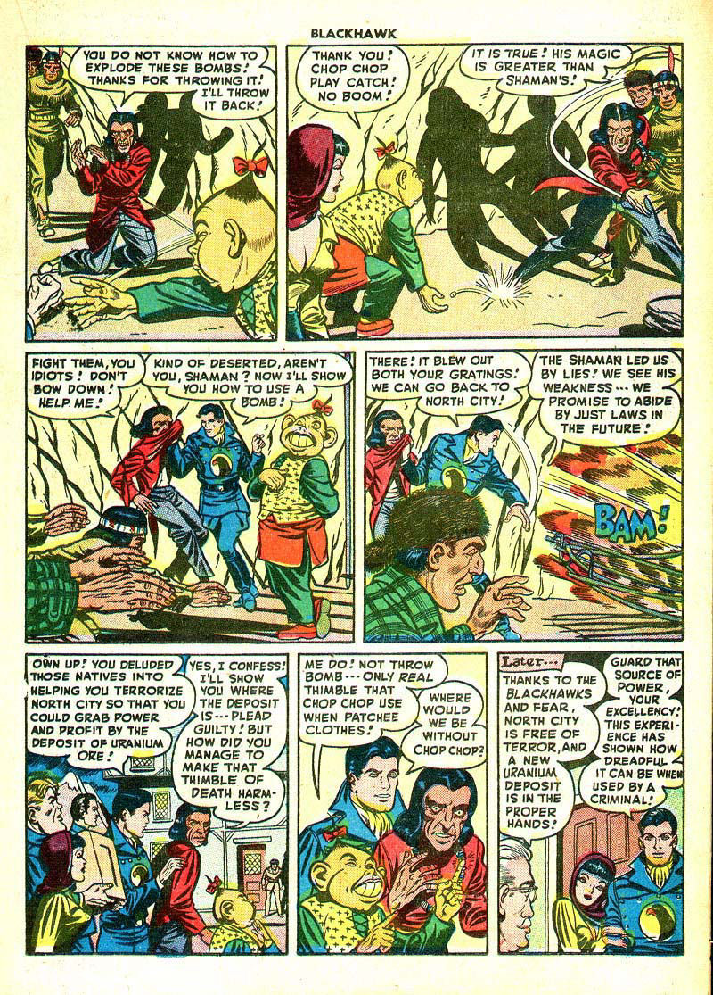 Read online Blackhawk (1957) comic -  Issue #17 - 25