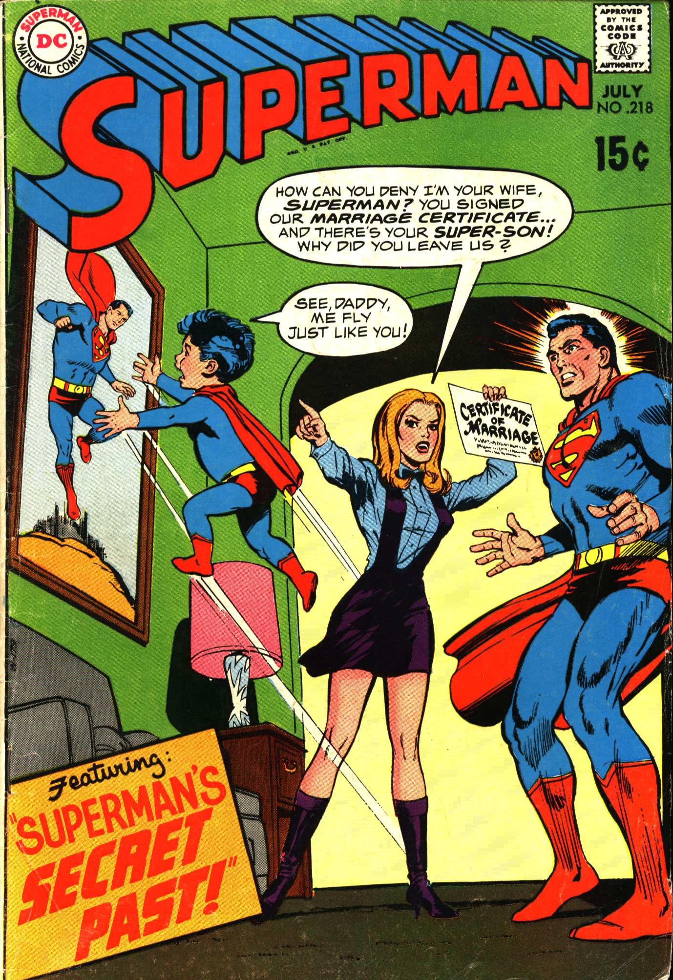 Read online Superman (1939) comic -  Issue #218 - 1