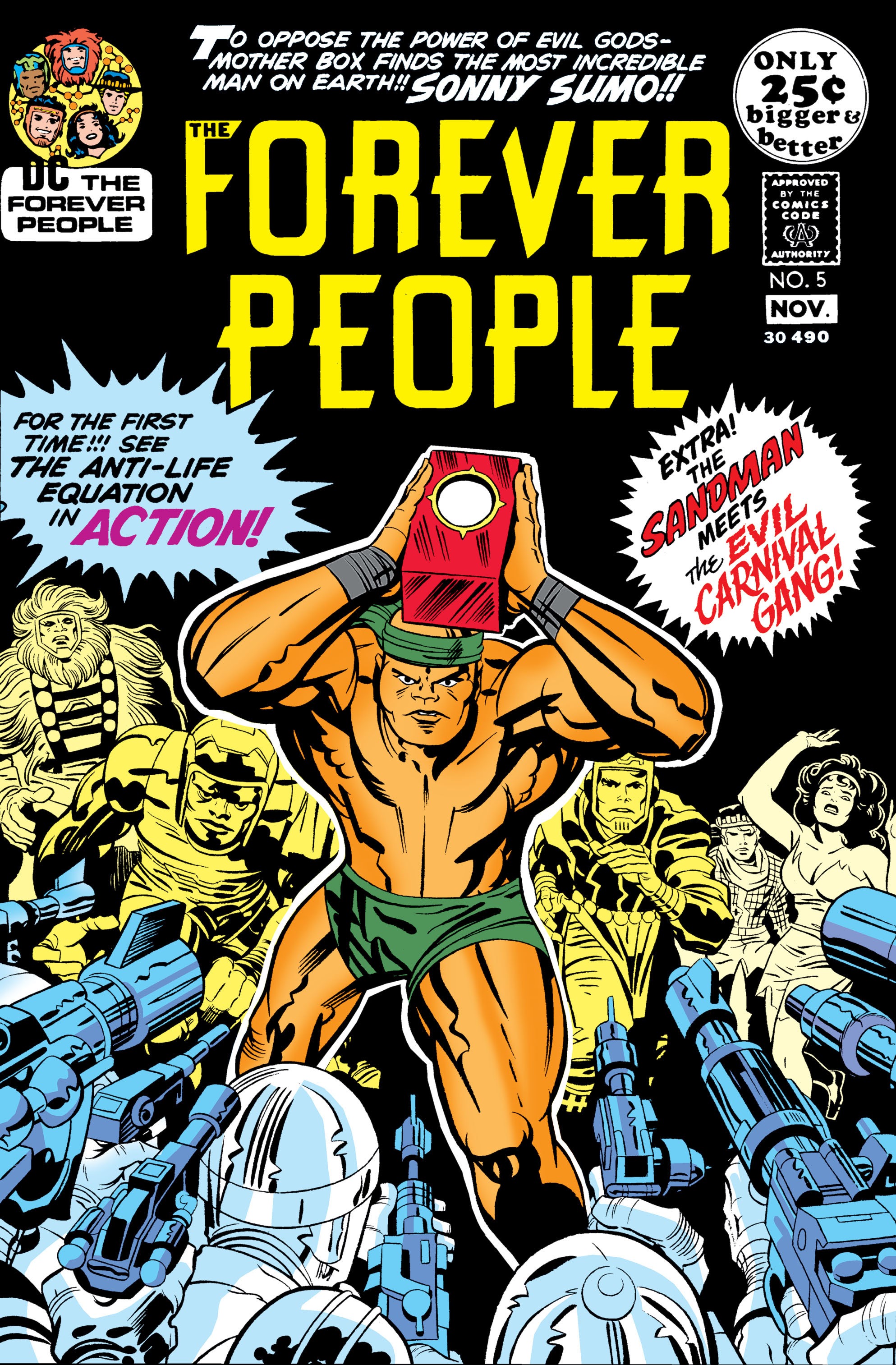 Read online The Forever People comic -  Issue #5 - 1