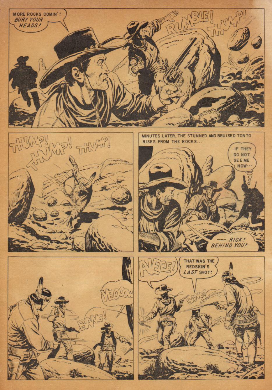Read online Lone Ranger's Companion Tonto comic -  Issue #15 - 35