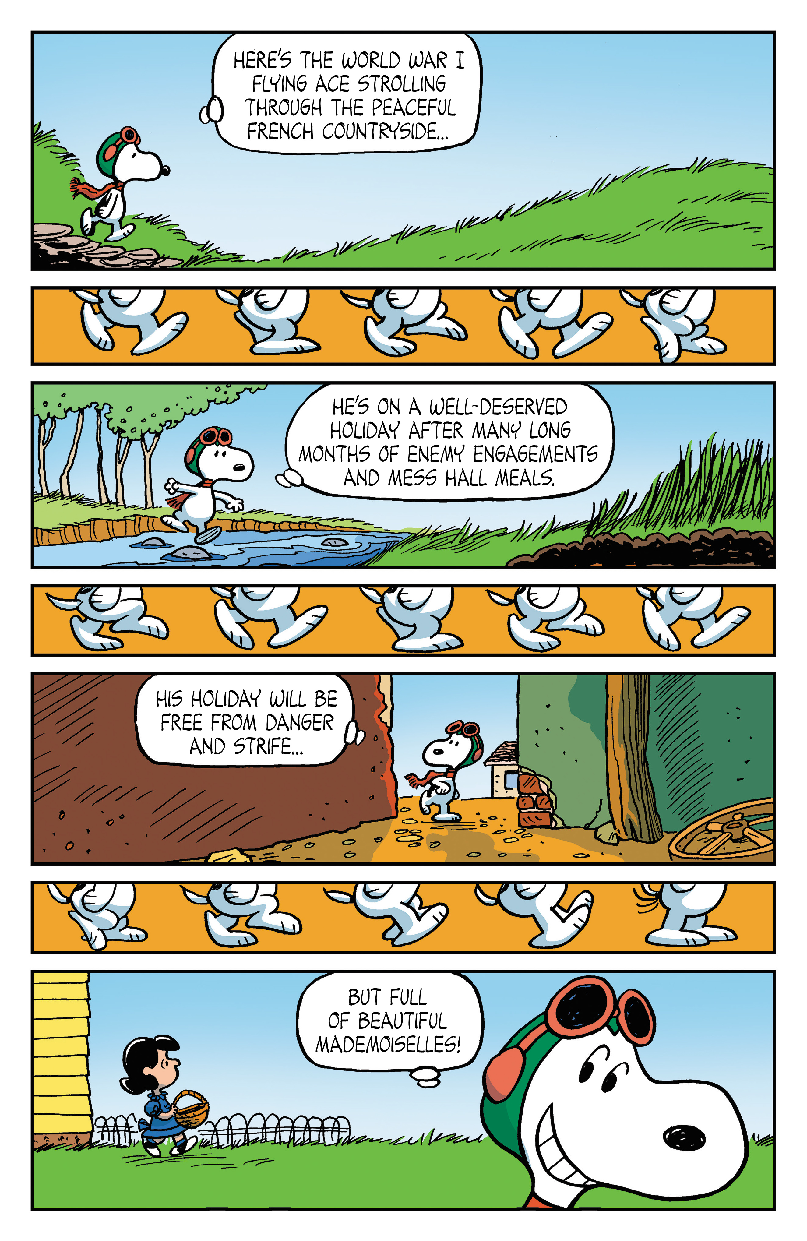 Read online Peanuts: Where Beagles Dare! comic -  Issue # Full - 6