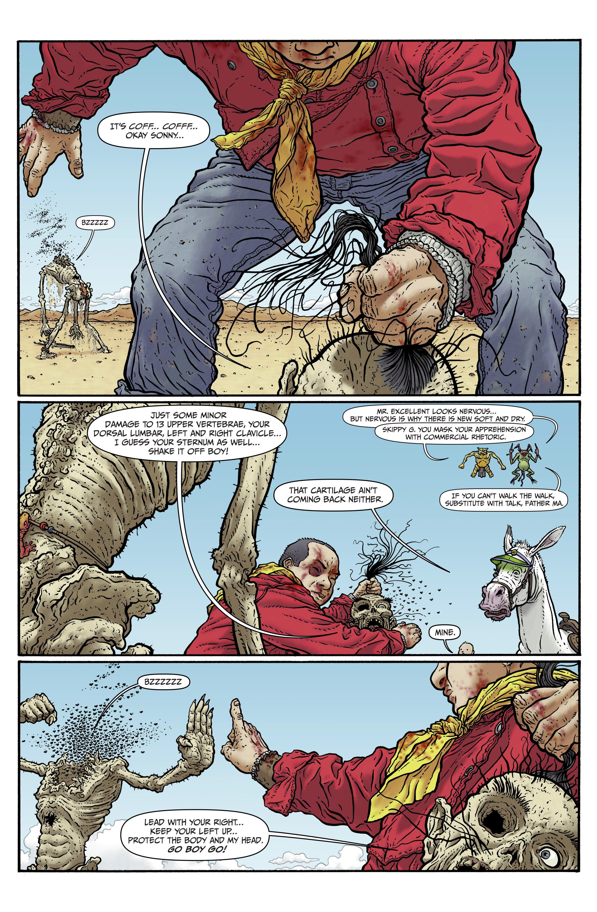 Read online Shaolin Cowboy comic -  Issue #4 - 7