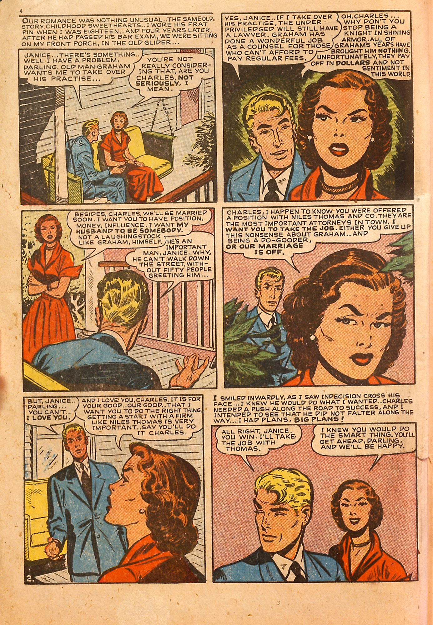 Read online Darling Romance comic -  Issue #2 - 4