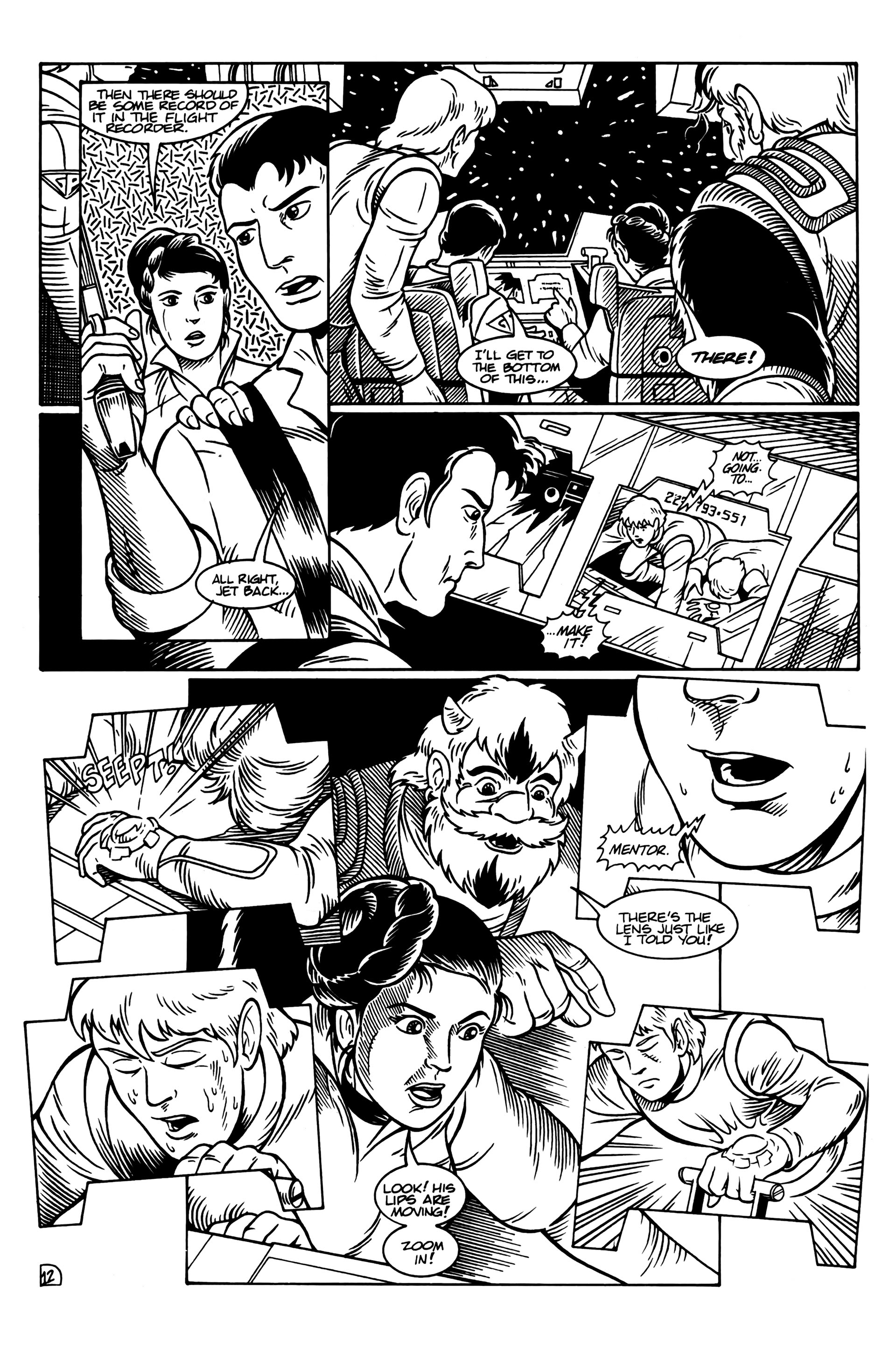 Read online Lensman: The Secret of the Lens comic -  Issue #3 - 14