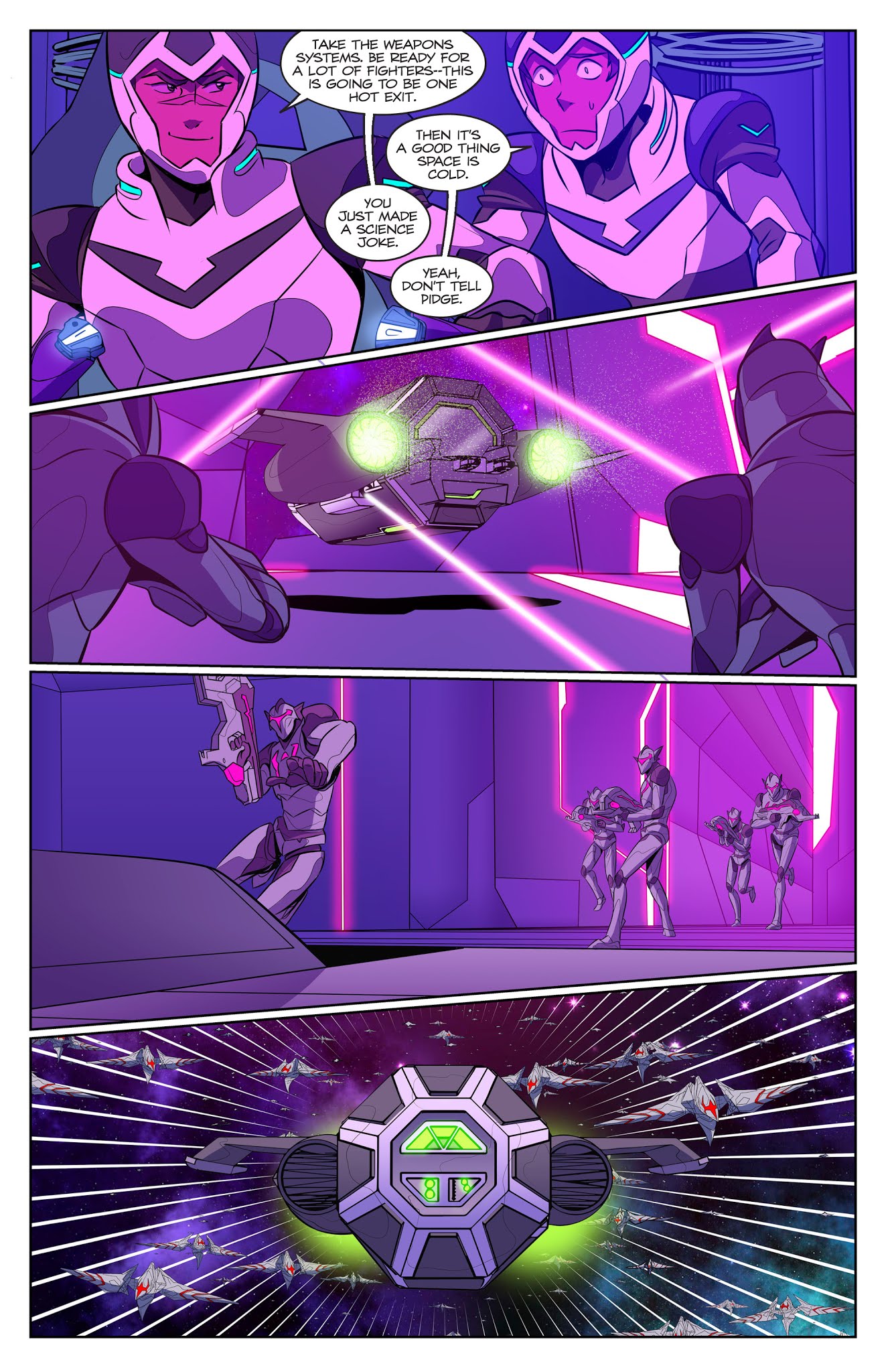 Read online Voltron Legendary Defender (2018) comic -  Issue #3 - 15
