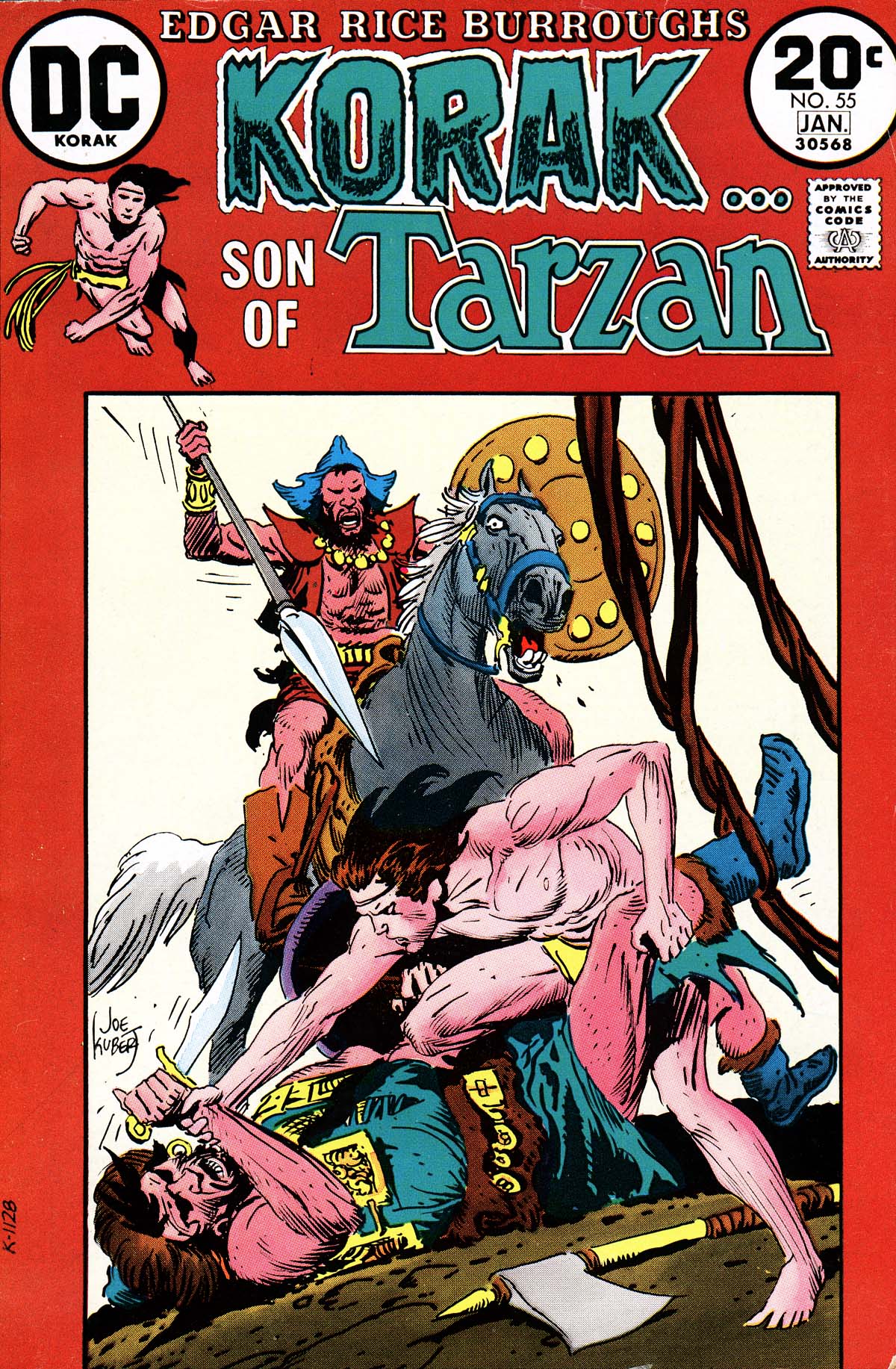 Read online Korak, Son of Tarzan (1972) comic -  Issue #55 - 1