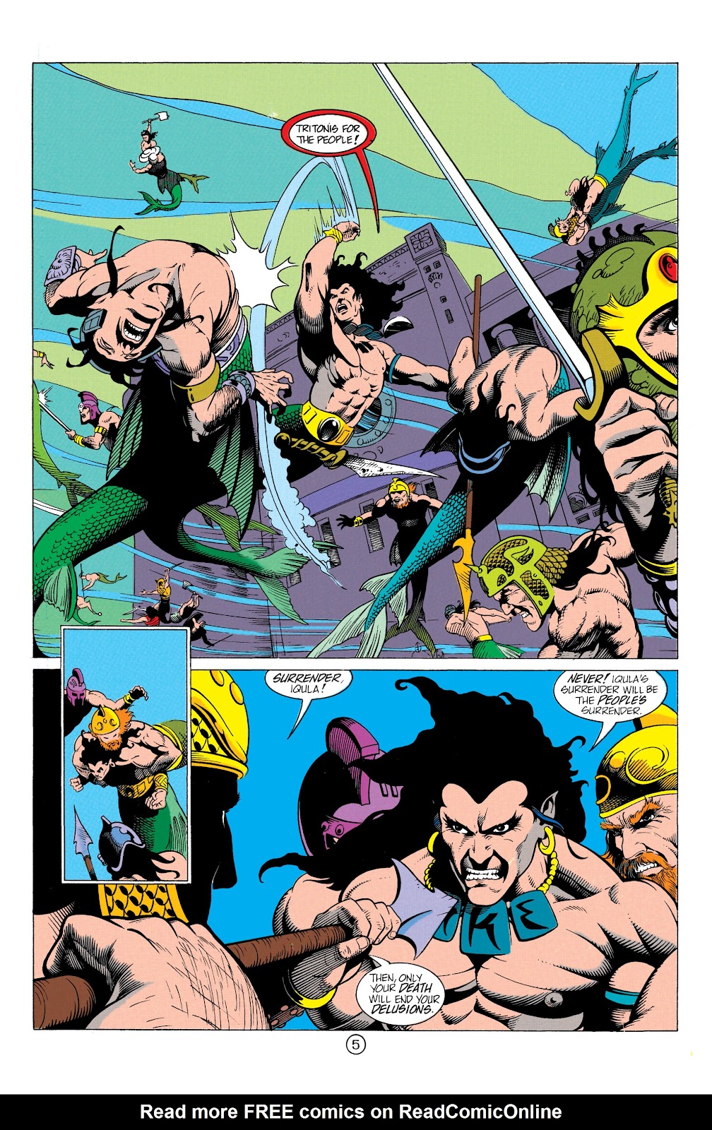Aquaman (1991) Issue #12 #12 - English 6