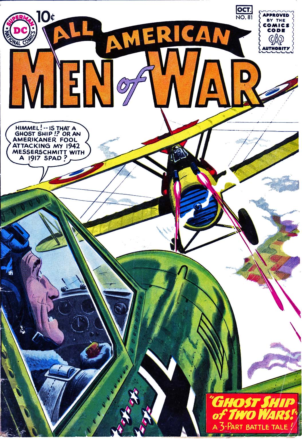 Read online All-American Men of War comic -  Issue #81 - 1