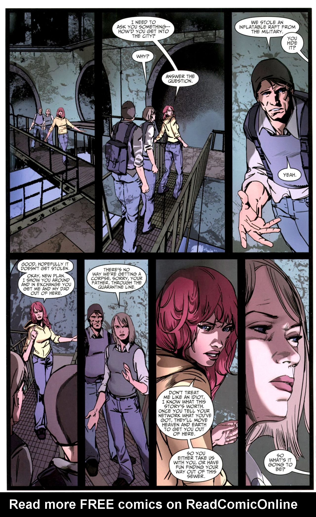 Read online inFamous comic -  Issue #5 - 5