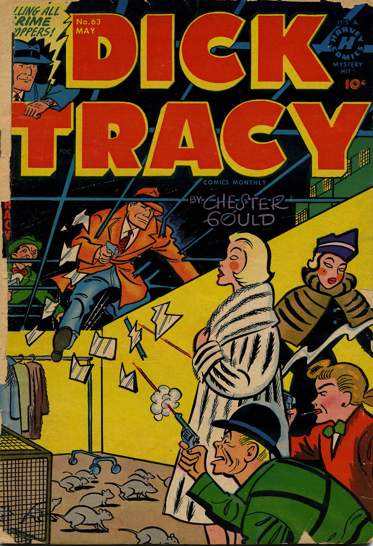 Read online Dick Tracy comic -  Issue #63 - 1