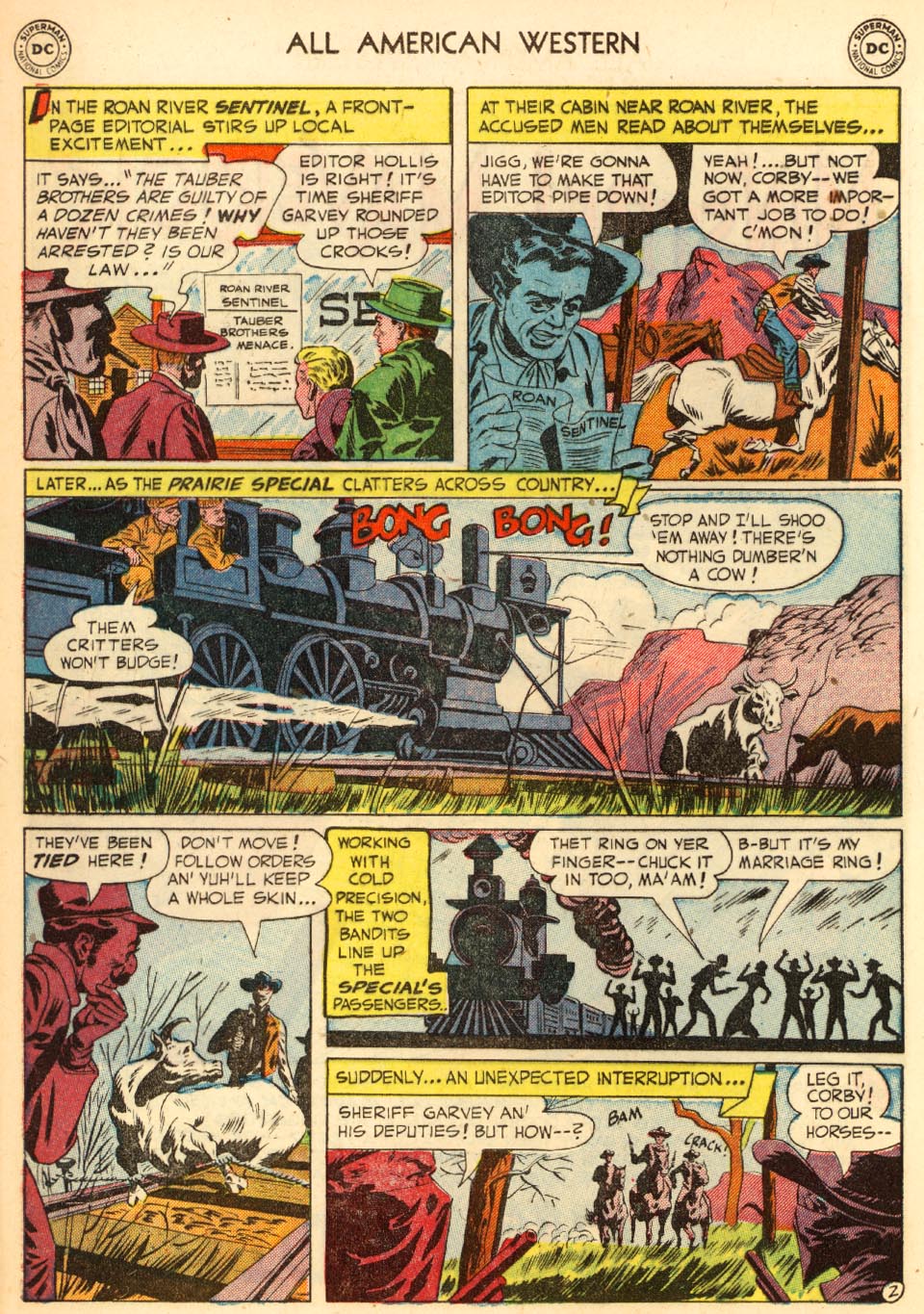Read online All-American Western comic -  Issue #121 - 28