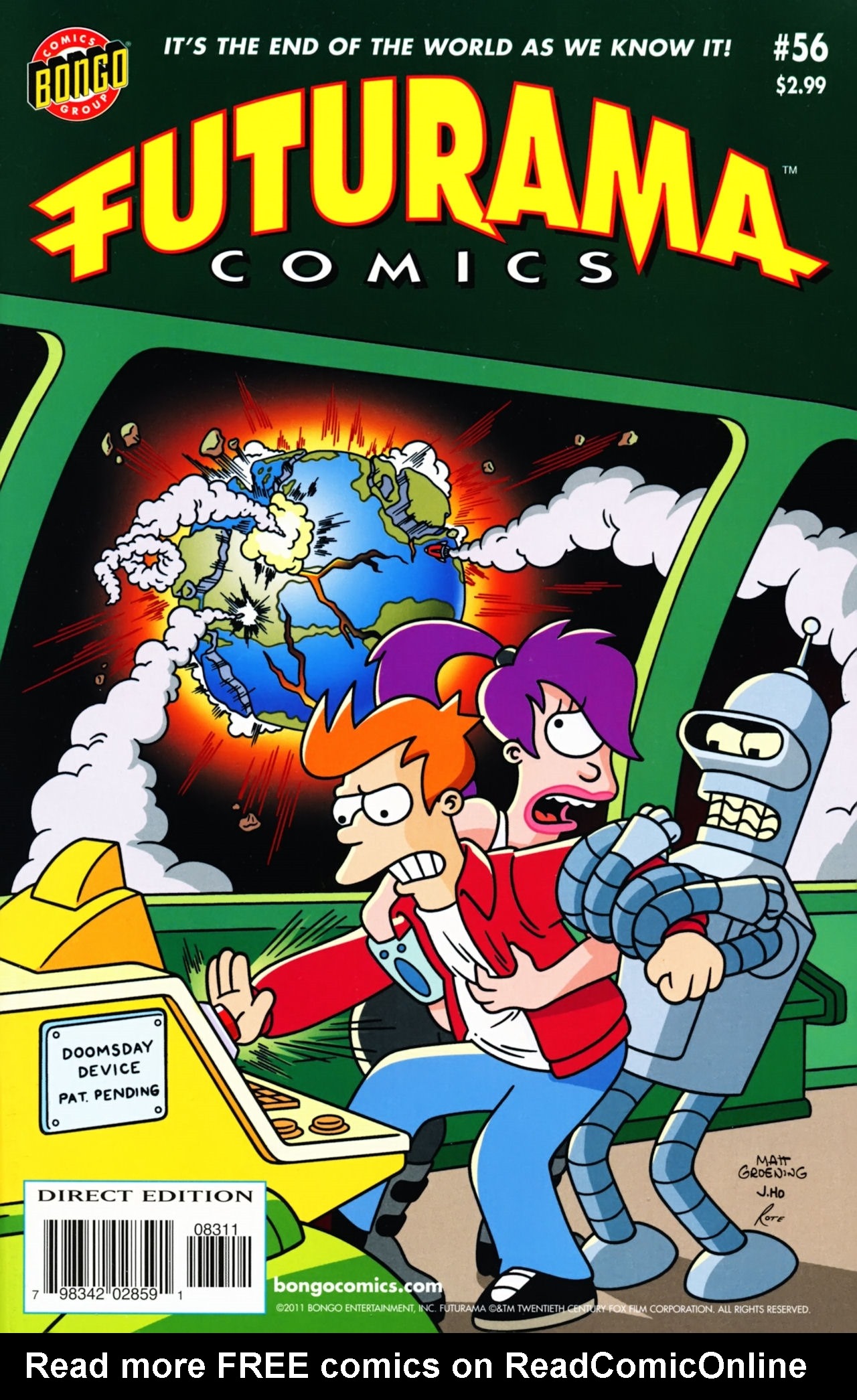 Read online Futurama Comics comic -  Issue #56 - 1