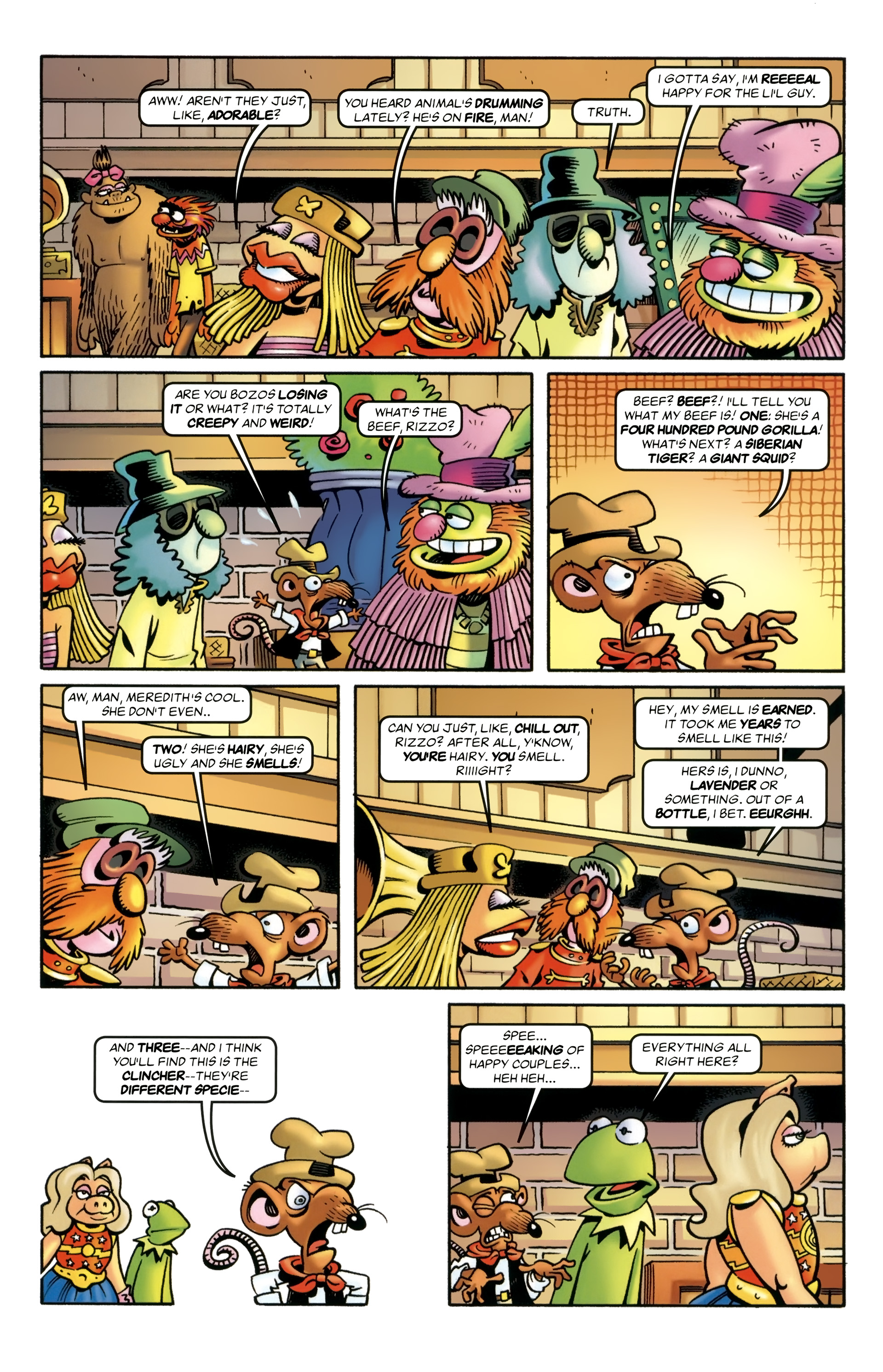 Read online Muppets comic -  Issue #1 - 14