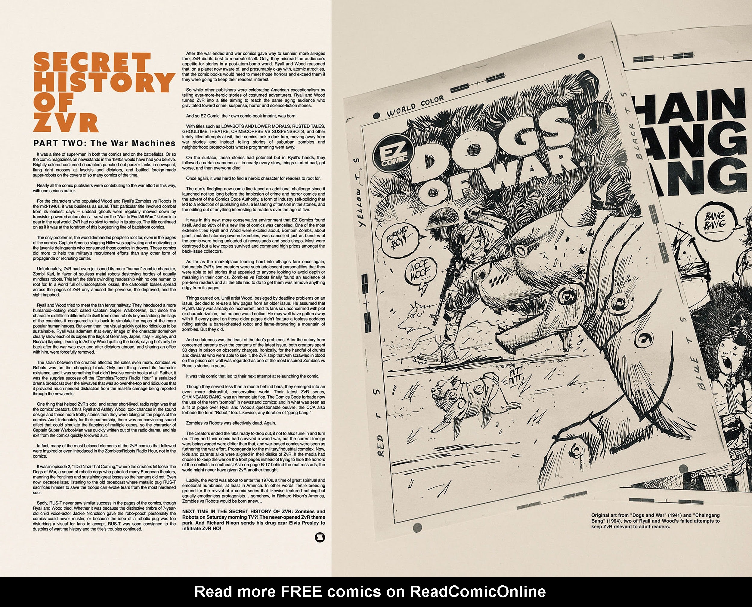 Read online ZVRC: Zombies Vs. Robots Classic comic -  Issue #2 - 52