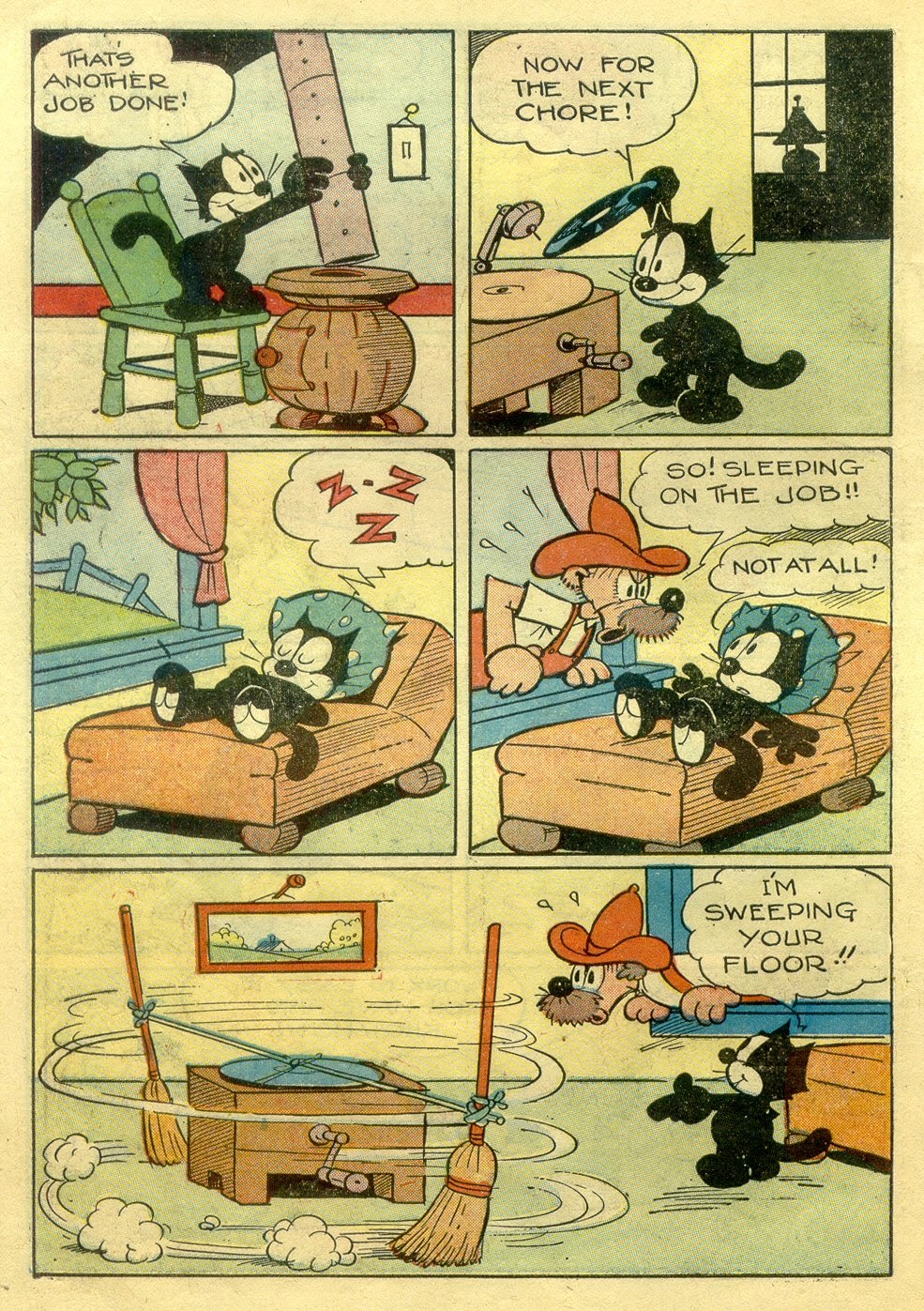 Read online Felix the Cat (1948) comic -  Issue #16 - 9