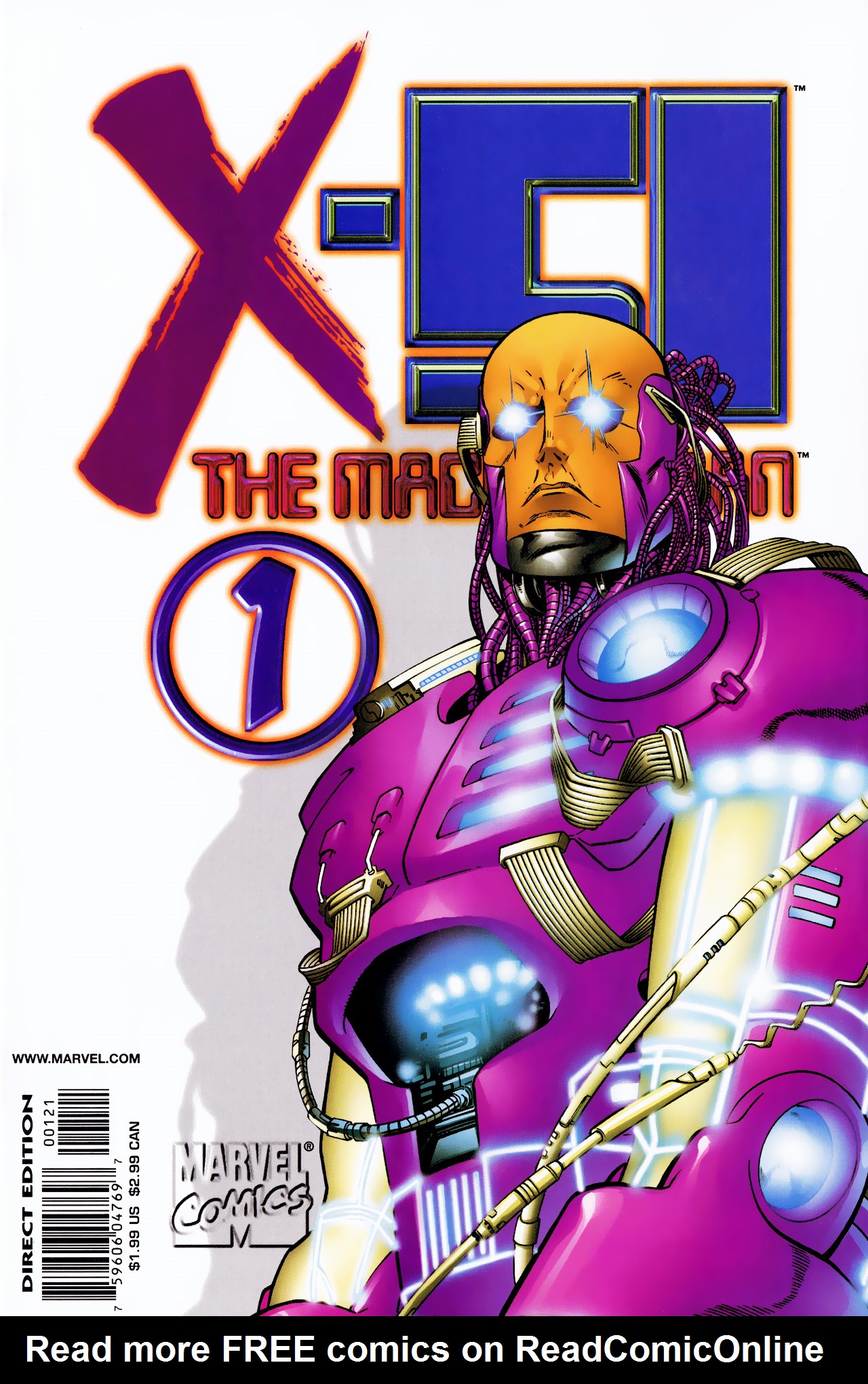 Read online X-51 comic -  Issue #1 - 2