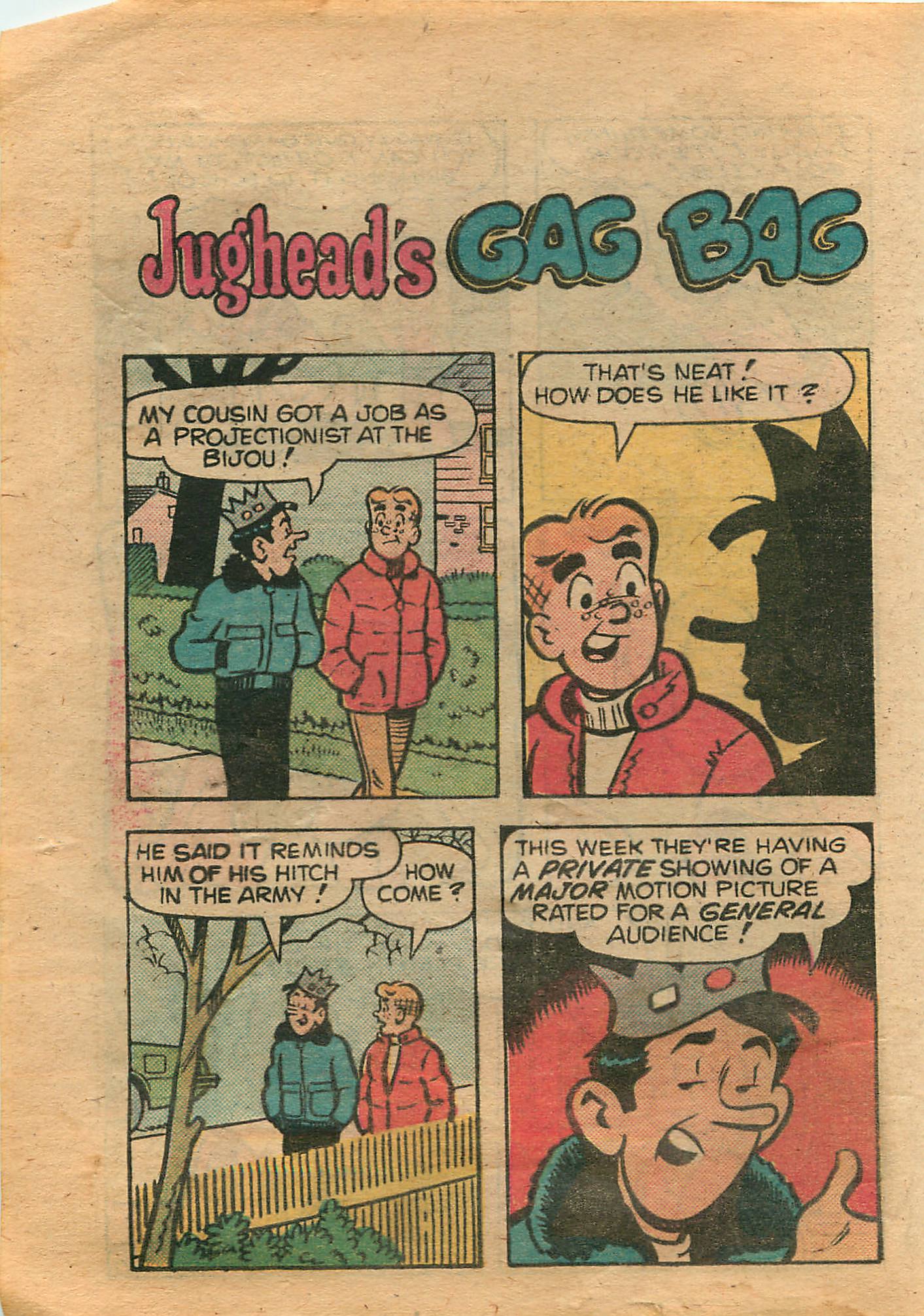 Read online Jughead Jones Comics Digest comic -  Issue #16 - 42