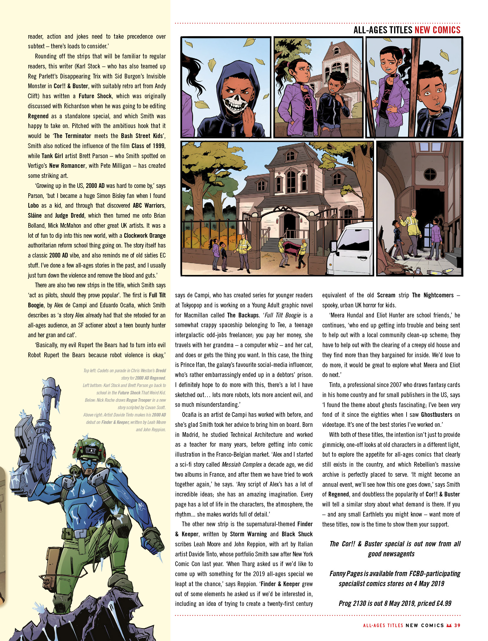 Read online Judge Dredd Megazine (Vol. 5) comic -  Issue #407 - 39