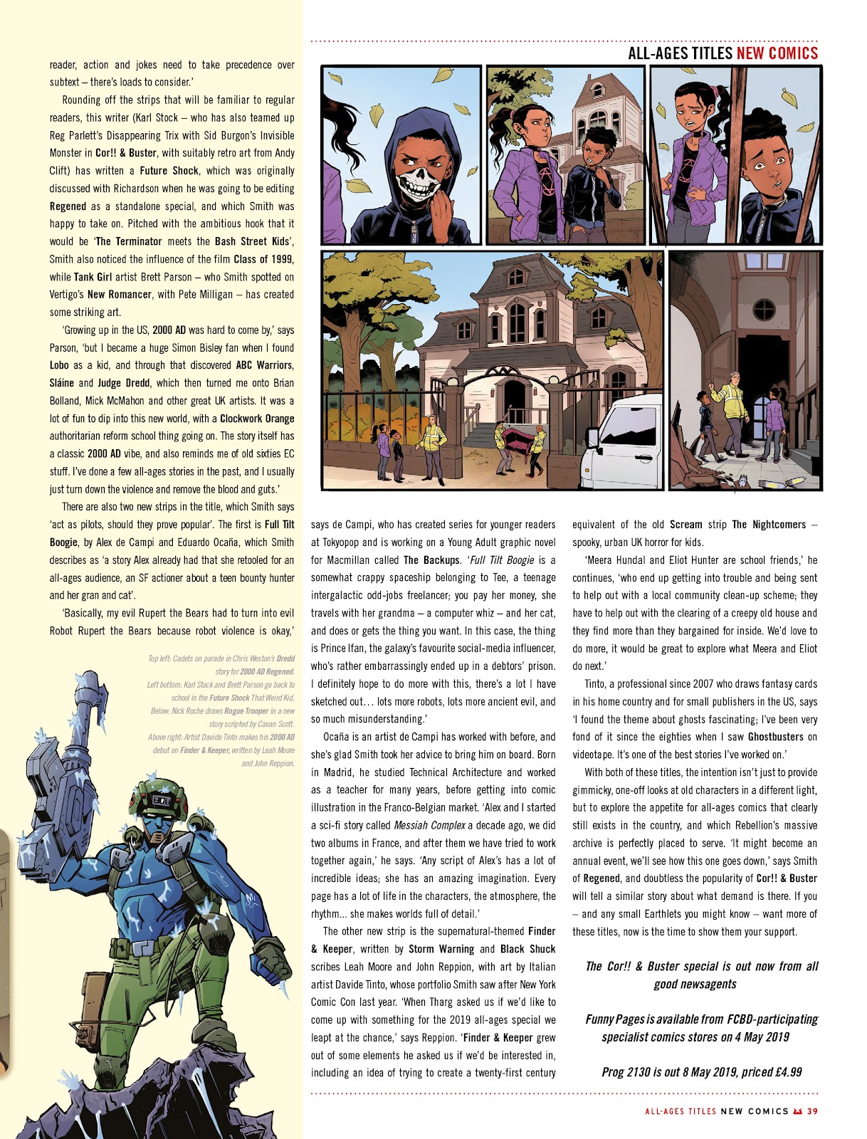 Judge Dredd Megazine (Vol. 5) issue 407 - Page 39
