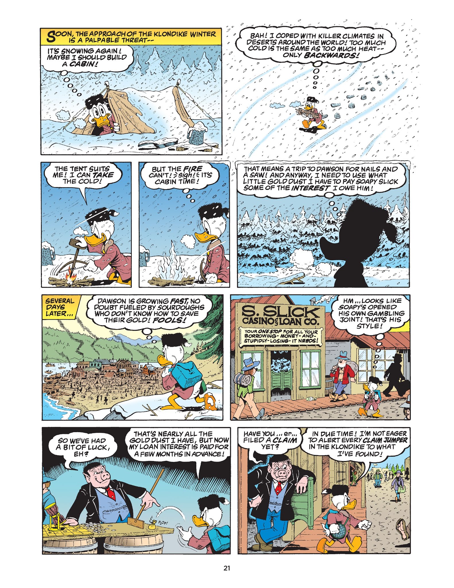 Read online Walt Disney Uncle Scrooge and Donald Duck: The Don Rosa Library comic -  Issue # TPB 5 (Part 1) - 22
