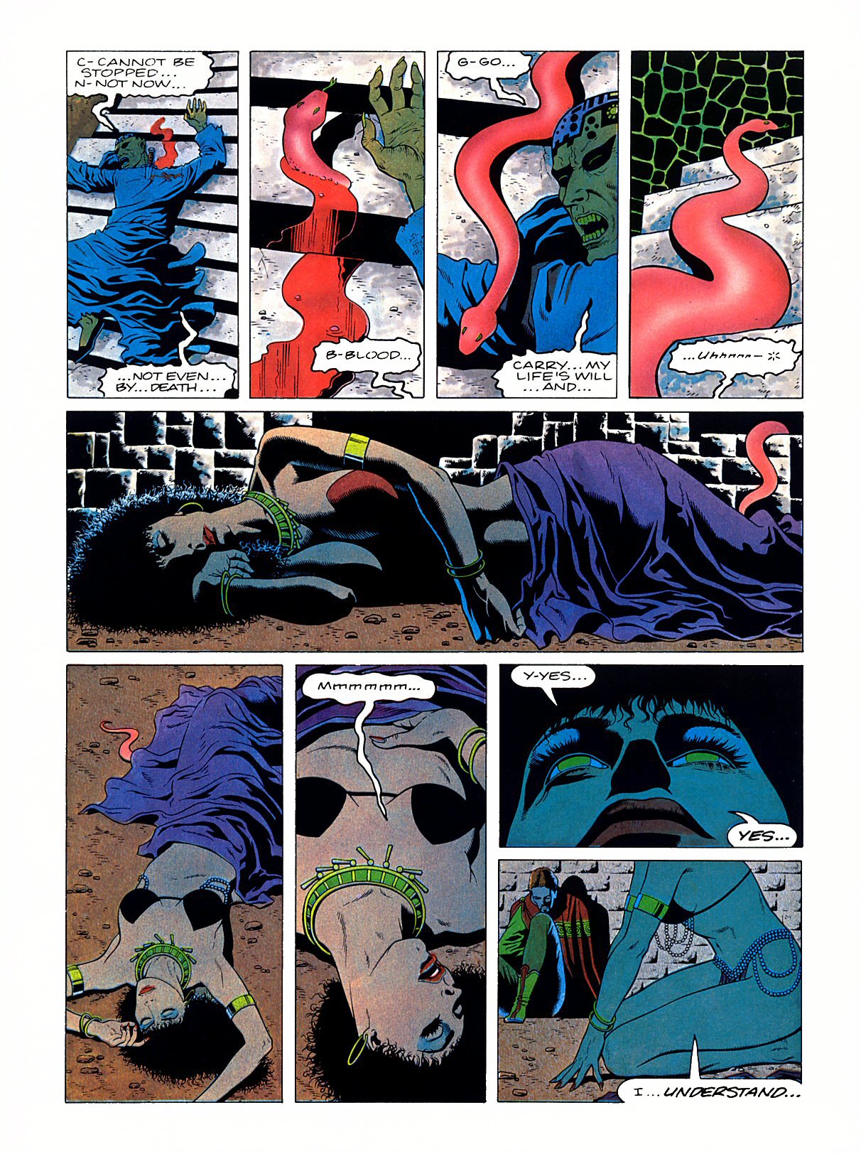 Read online Marvel Graphic Novel comic -  Issue #53 - Conan - The Skull of Set - 38