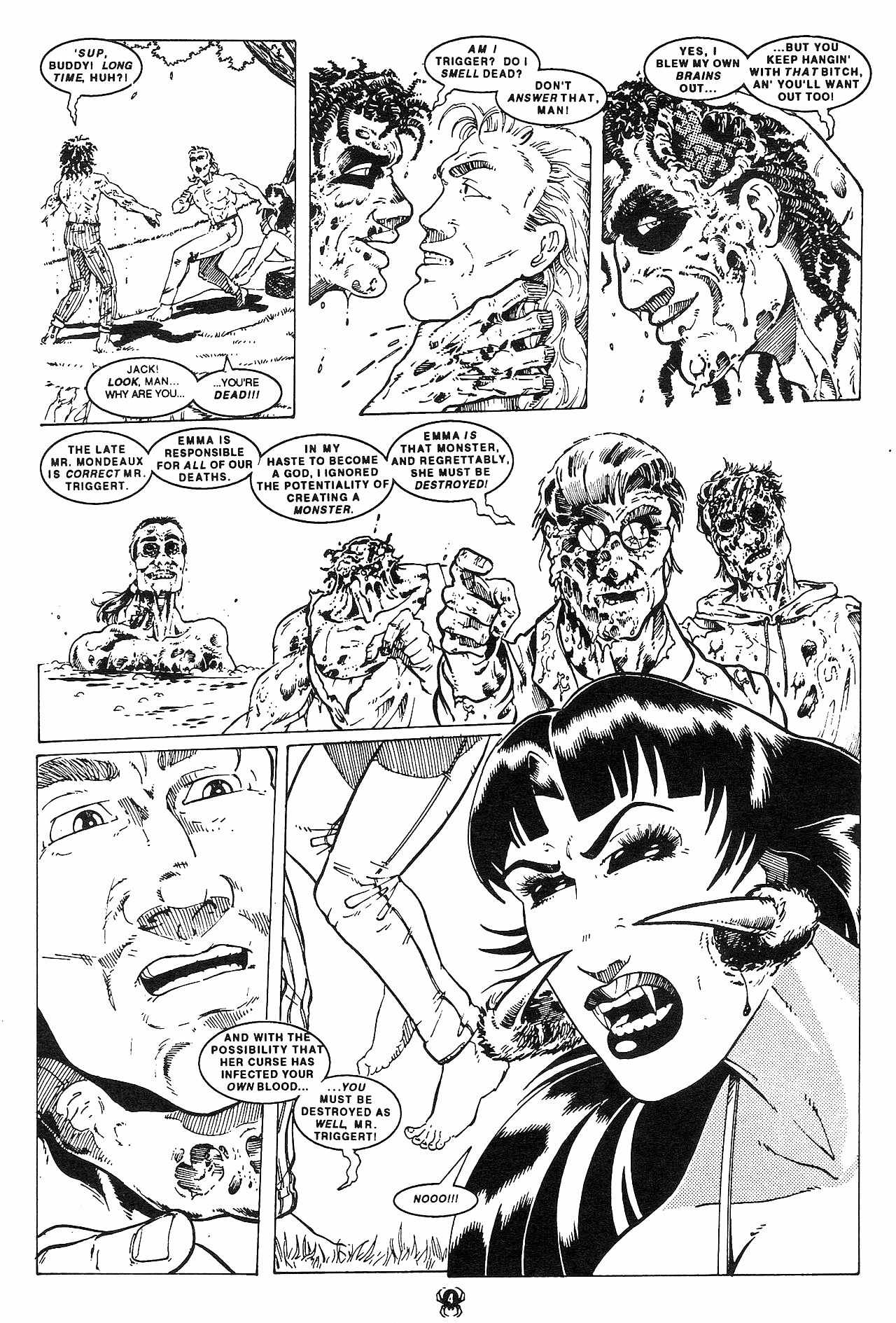 Read online Fangs of the Widow comic -  Issue #4 - 6