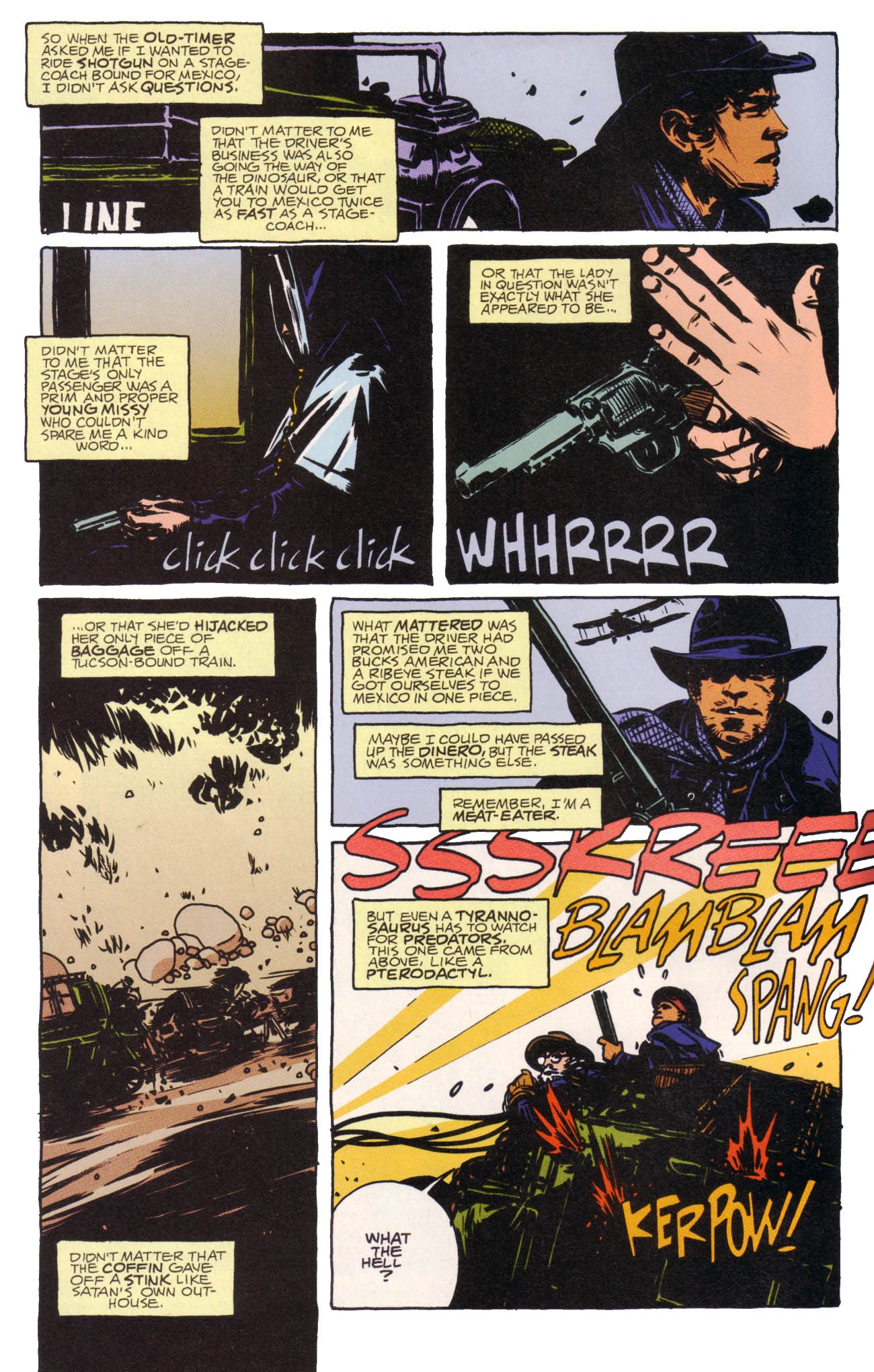 Read online Wild Times: Deathblow comic -  Issue # Full - 4