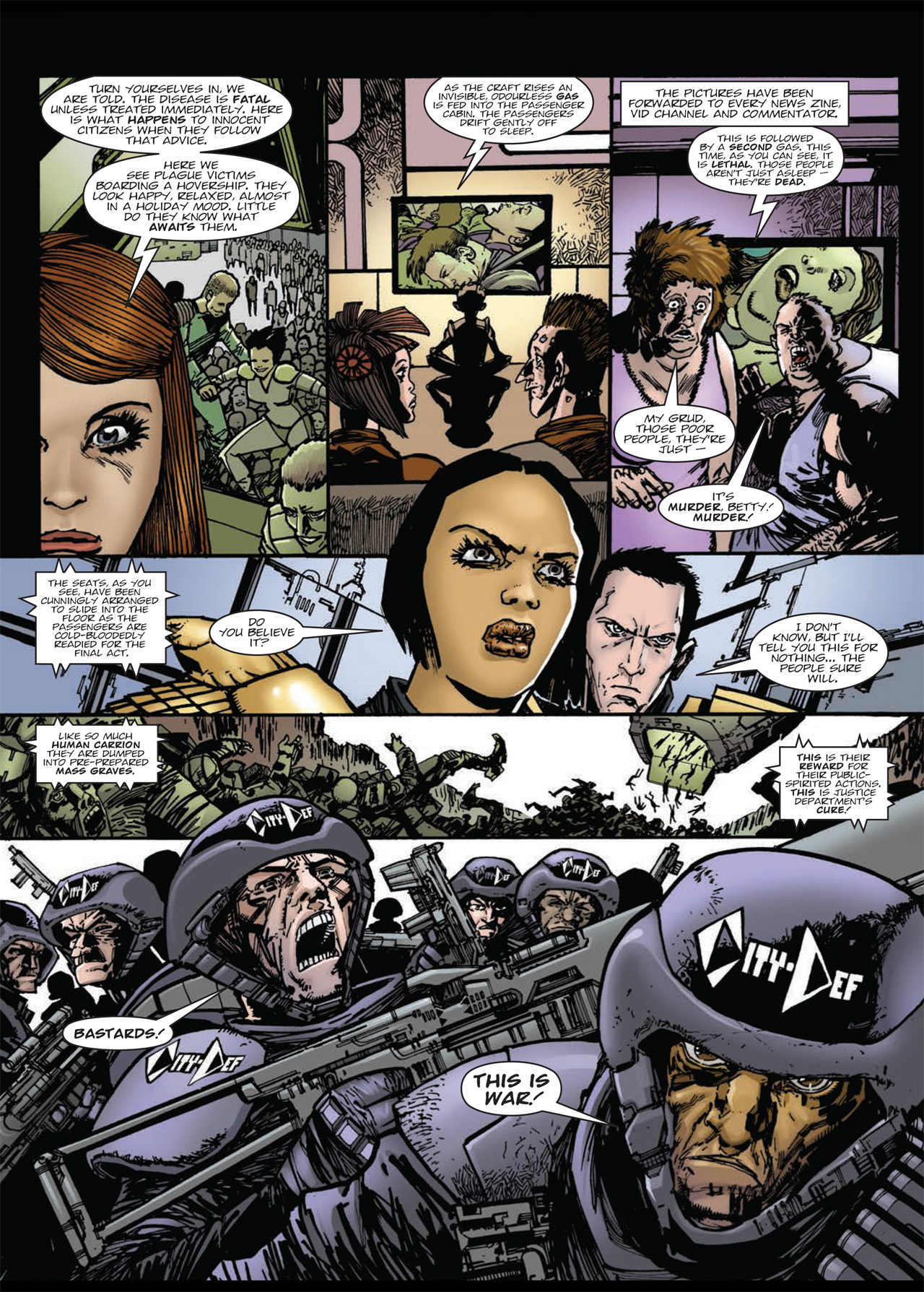 Read online Judge Dredd: Day of Chaos: Endgame comic -  Issue # TPB (Part 2) - 26
