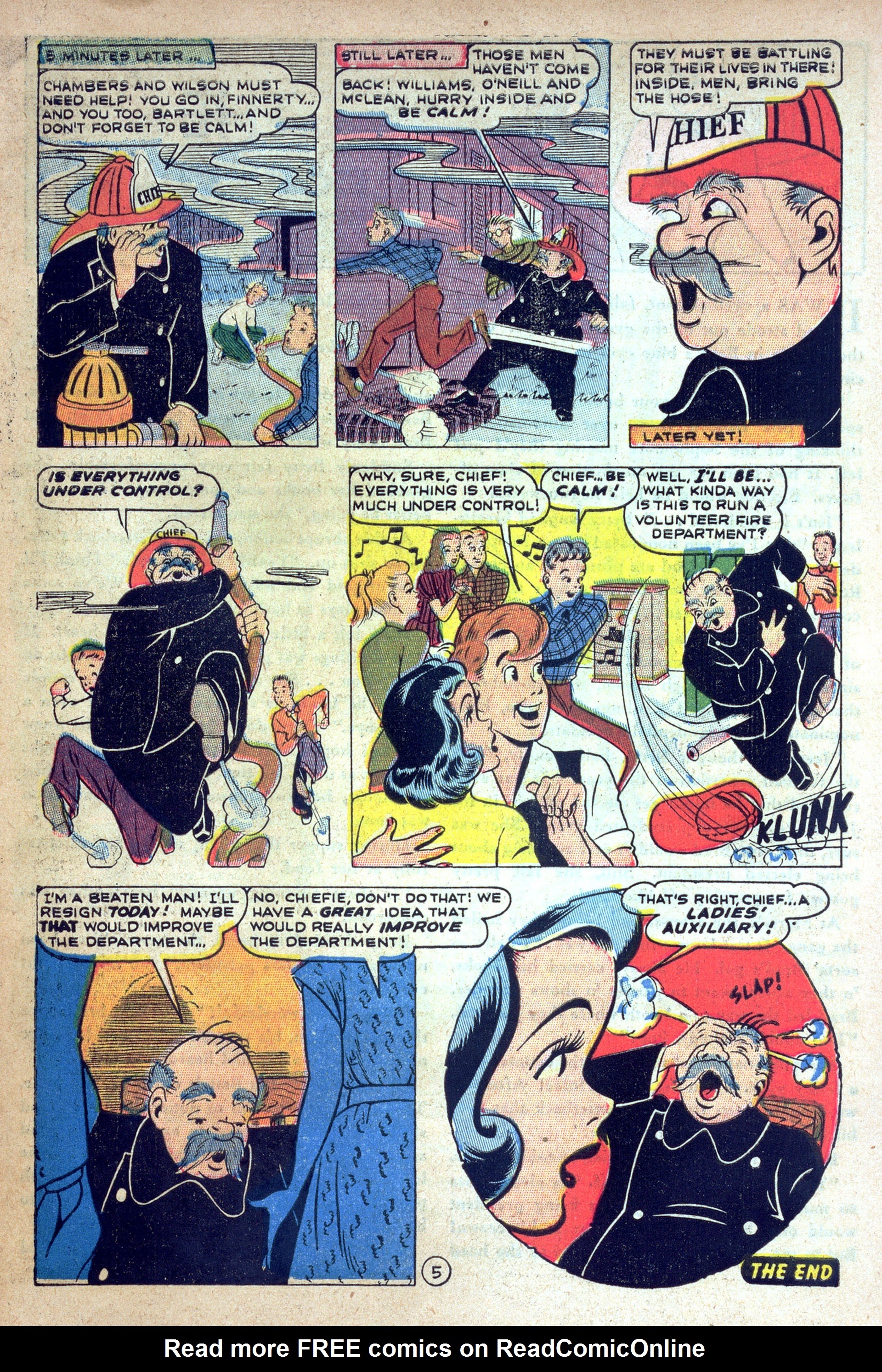 Read online Mitzi's Boy Friend comic -  Issue #3 - 7