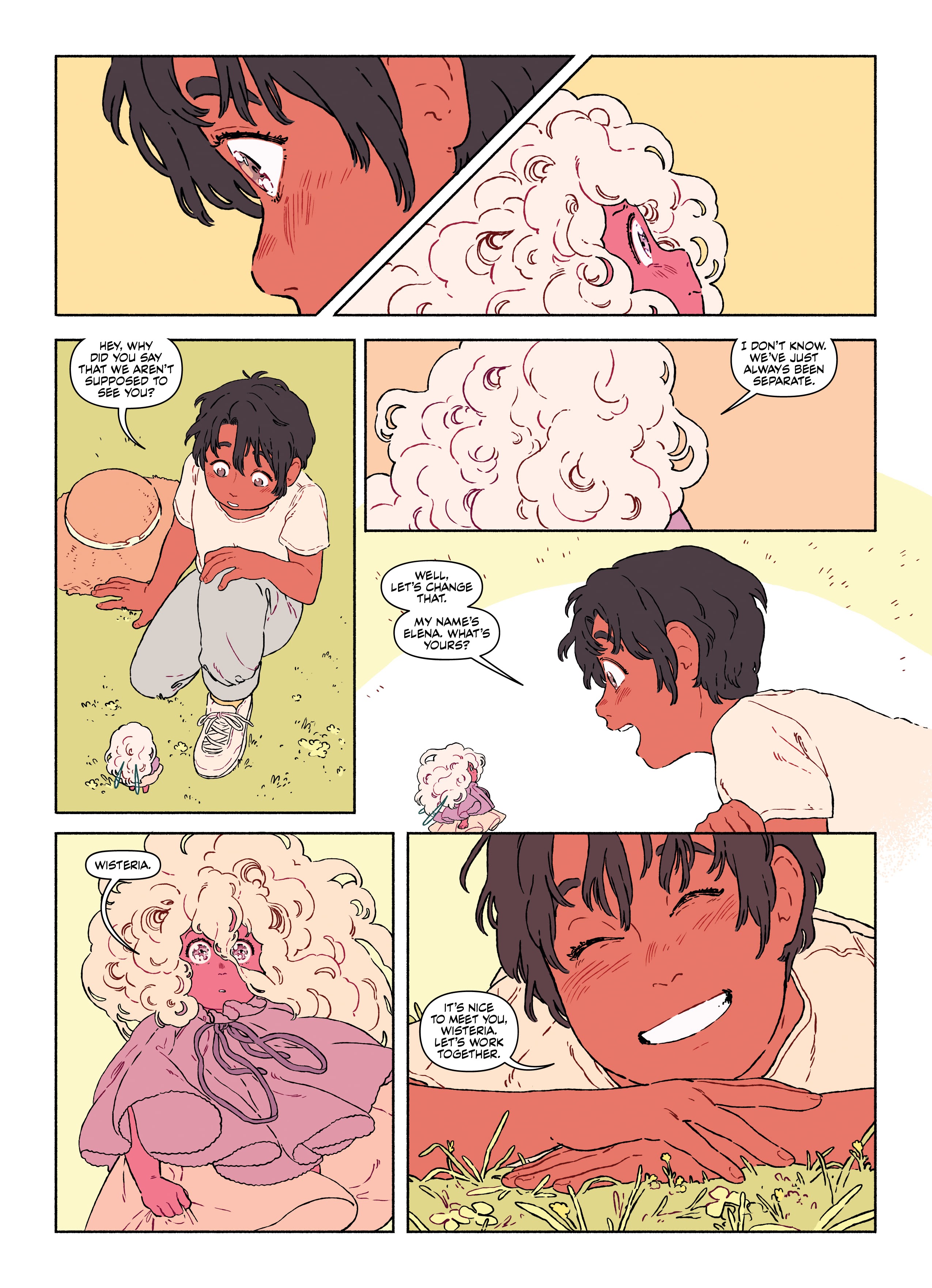 Read online Sprite and the Gardener comic -  Issue # TPB - 62