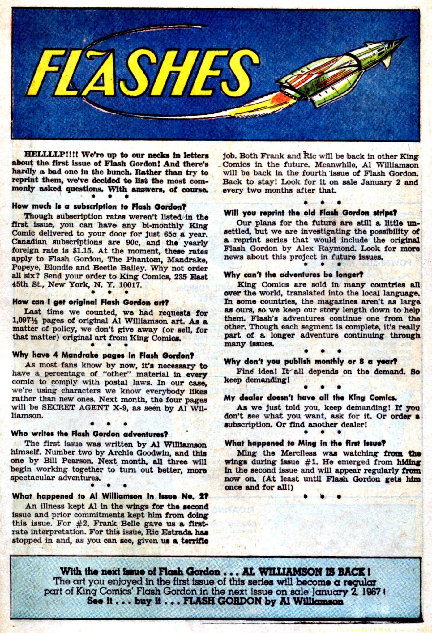 Read online Flash Gordon (1966) comic -  Issue #3 - 15