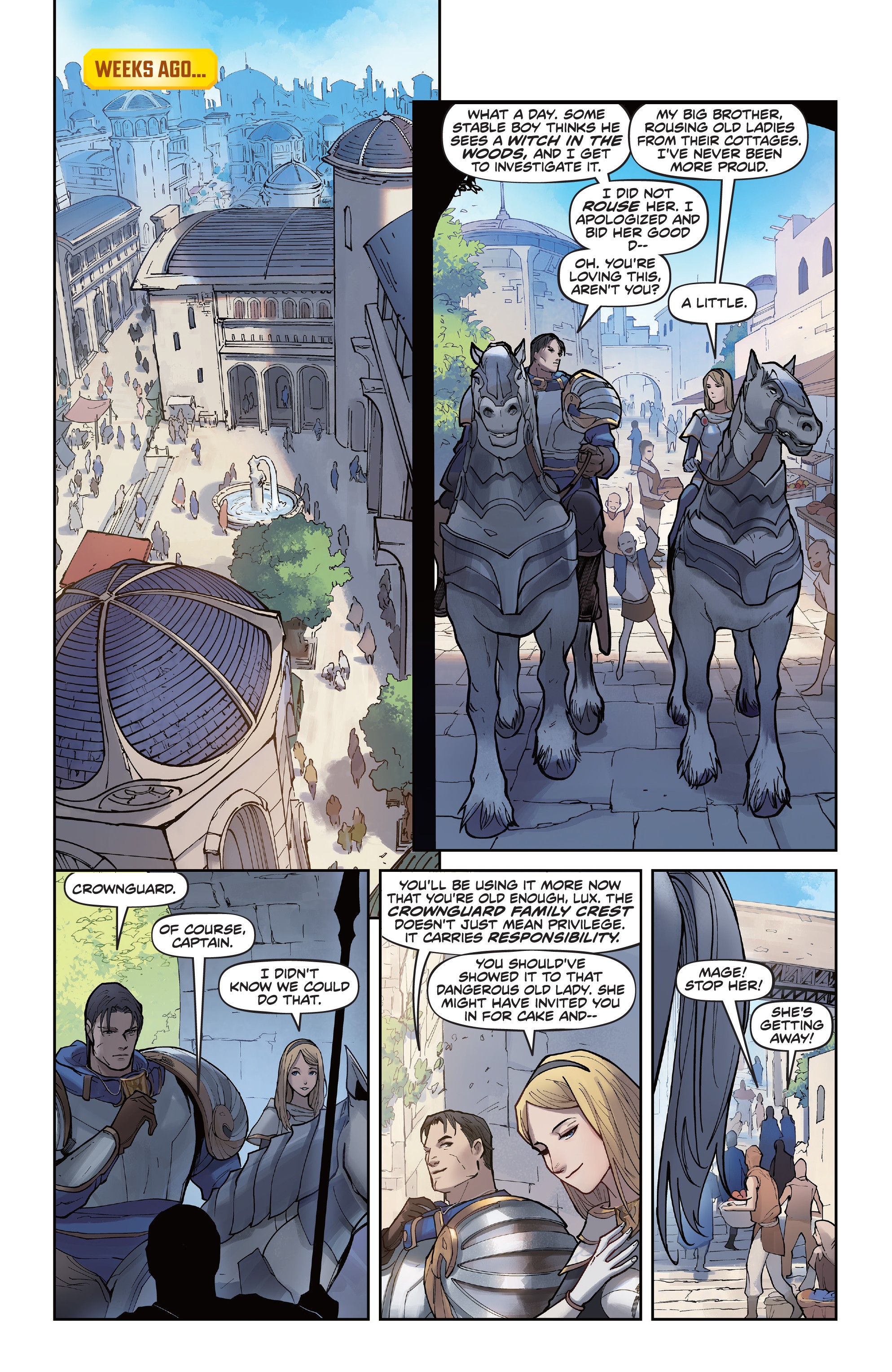 Read online League of Legends: Lux comic -  Issue #1 - 4