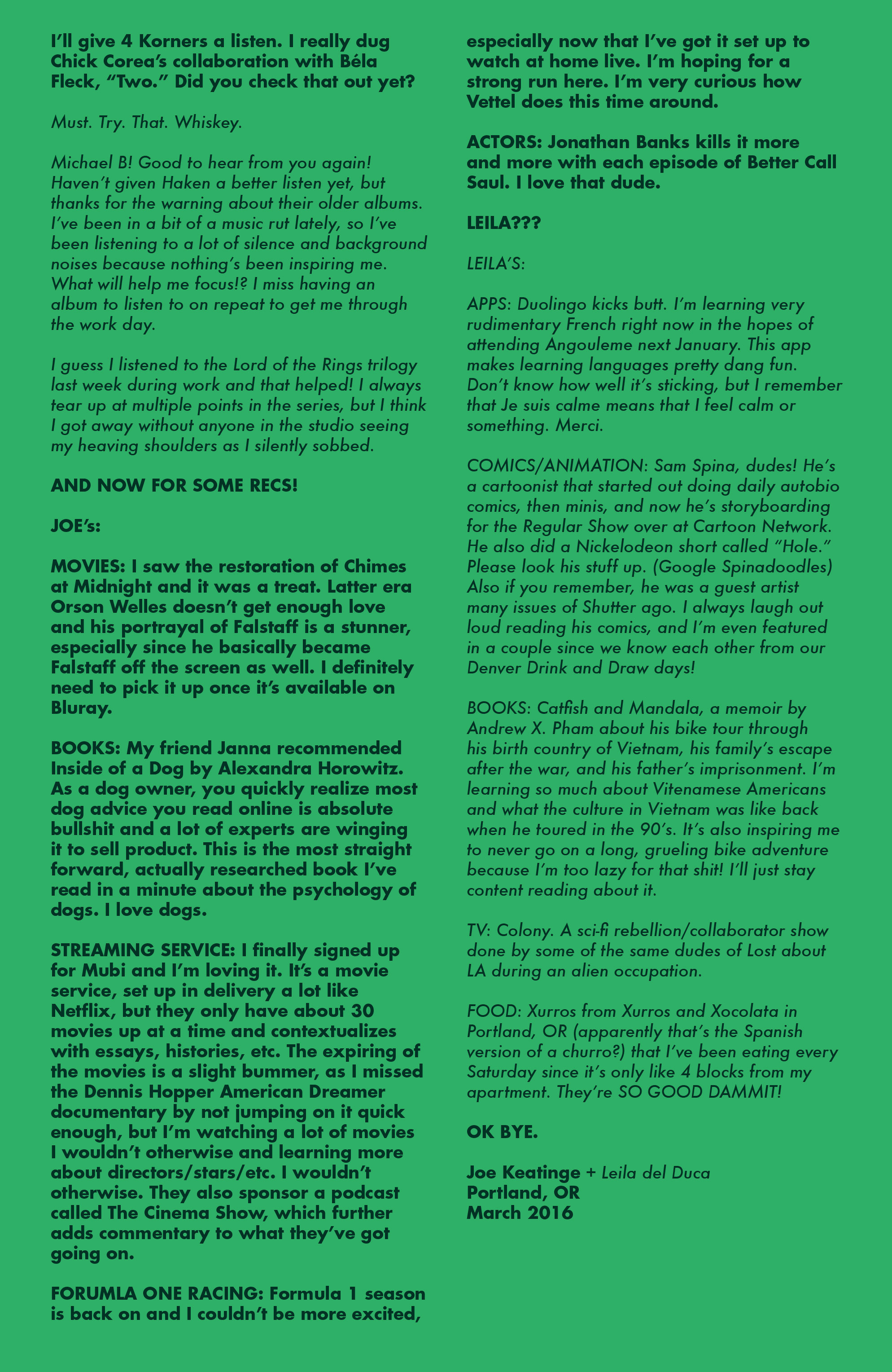 Read online Shutter comic -  Issue #20 - 23