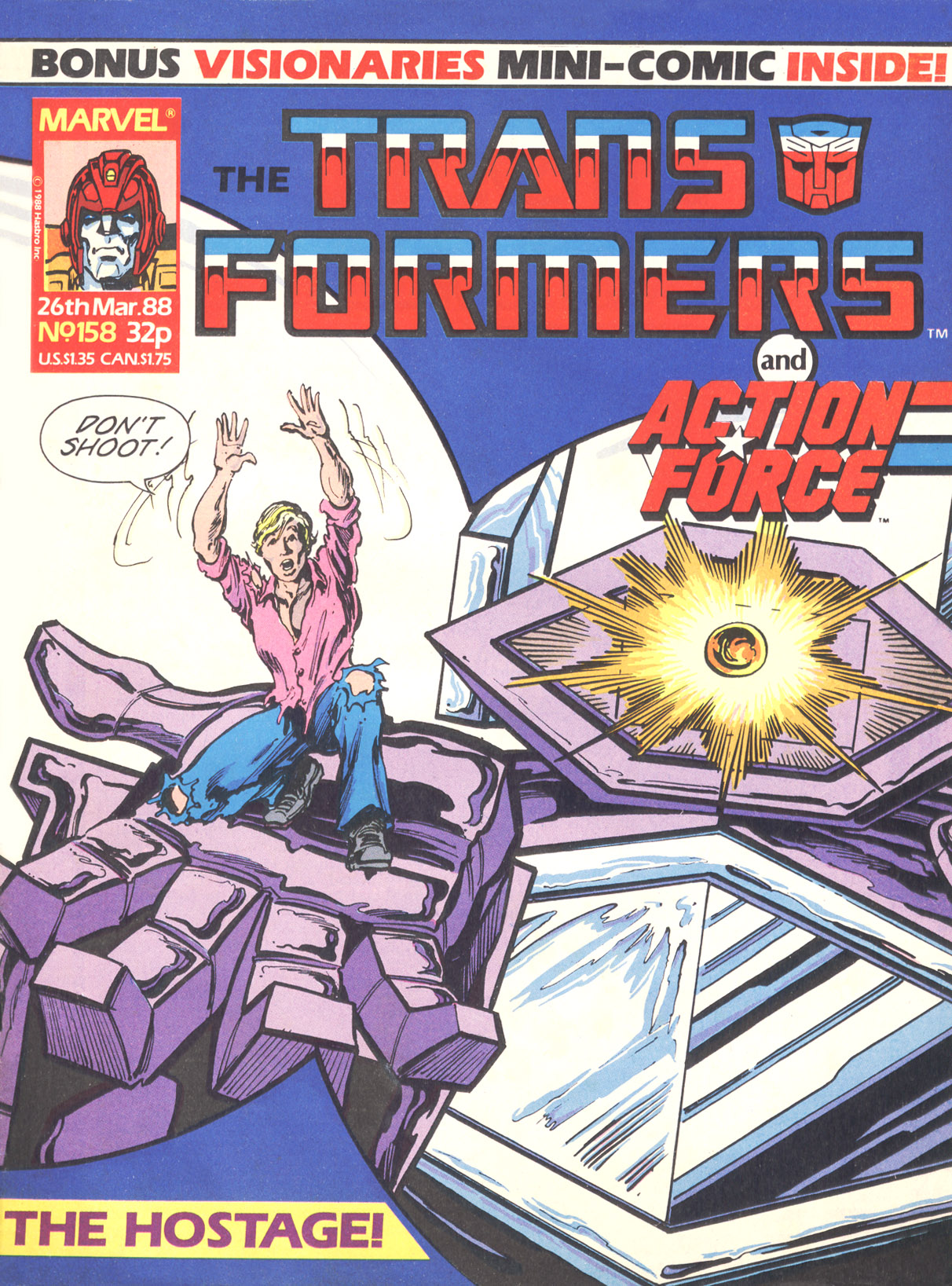 Read online The Transformers (UK) comic -  Issue #158 - 1