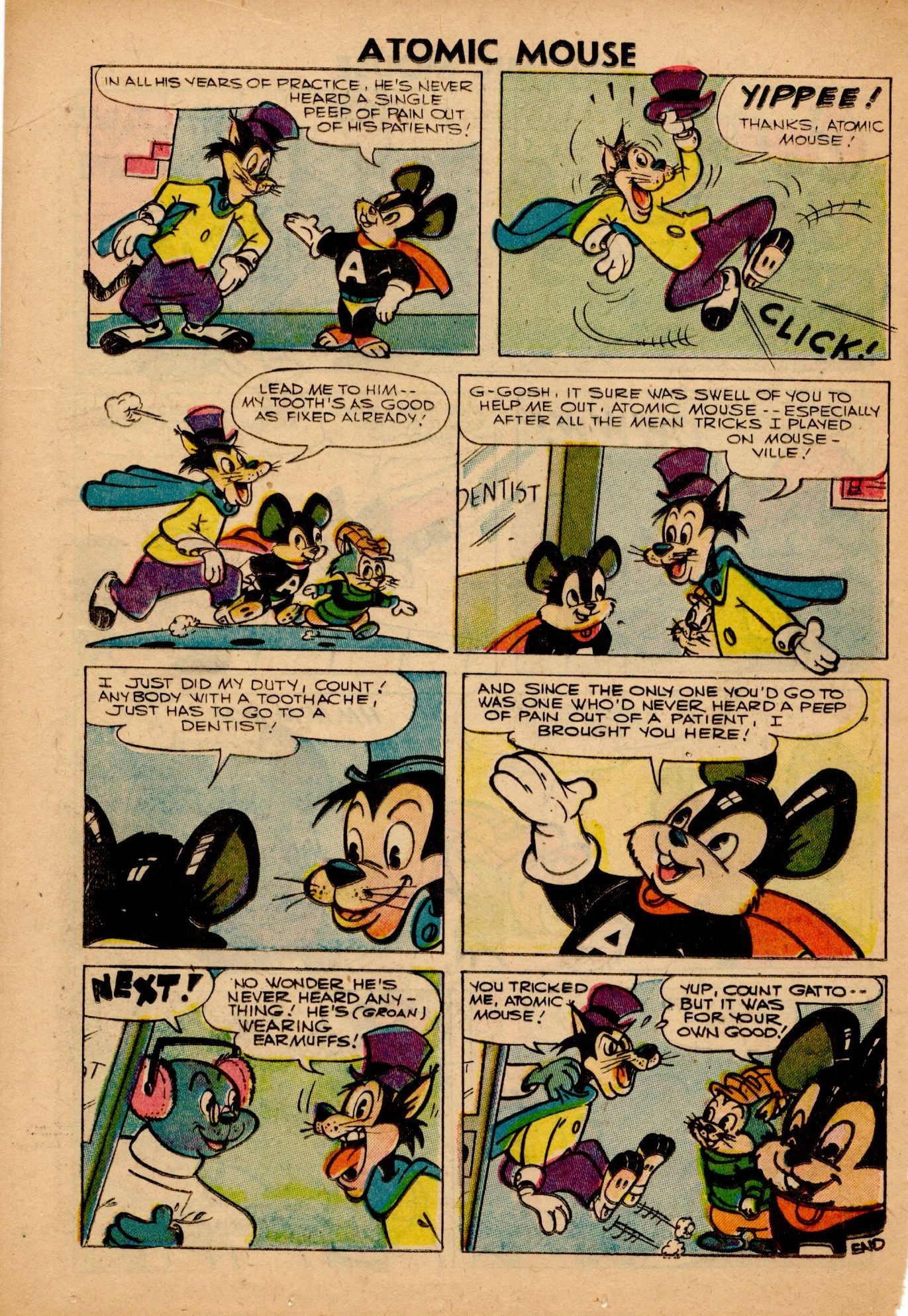 Read online Atomic Mouse comic -  Issue #20 - 24