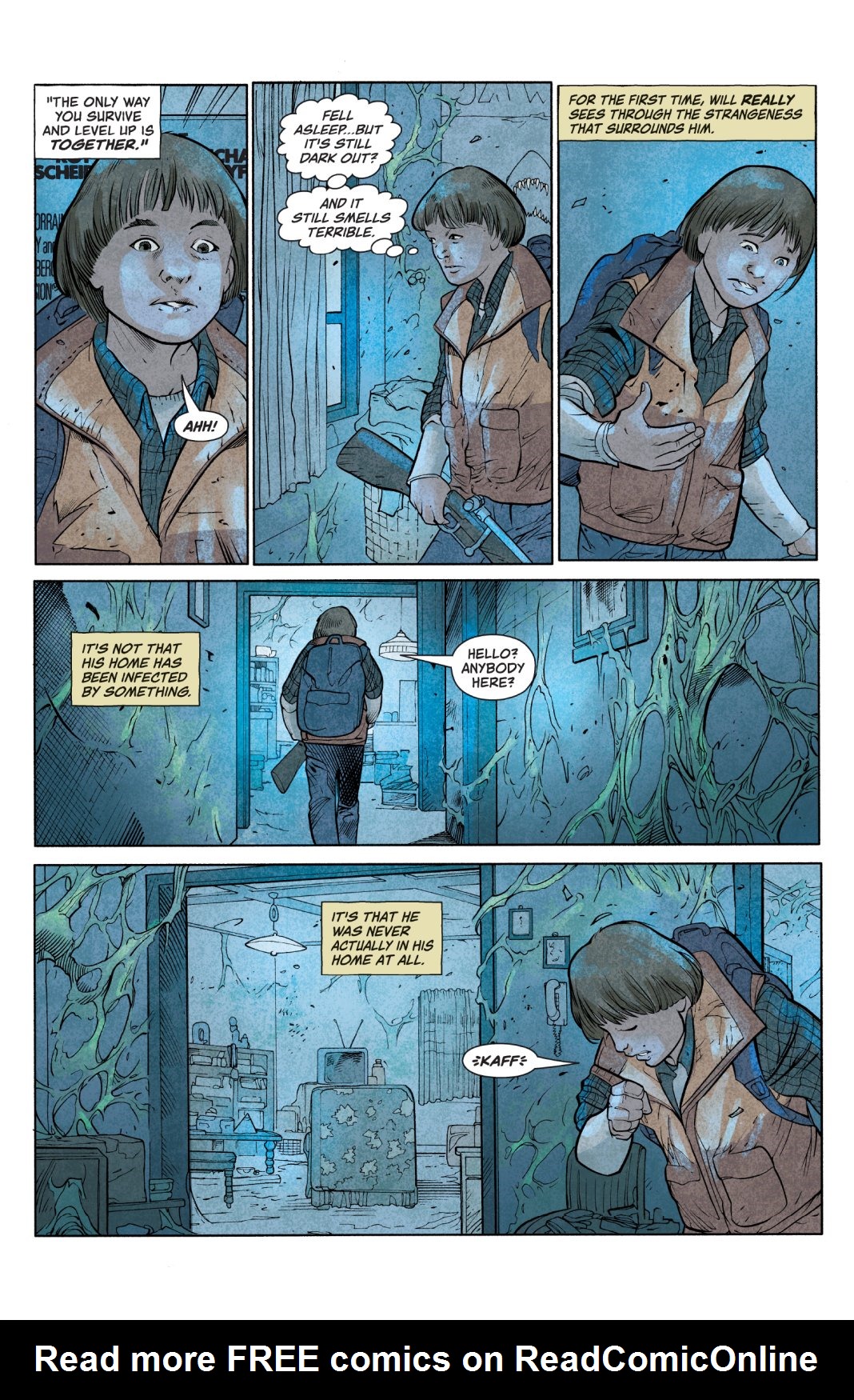 Read online Stranger Things Ashcan comic -  Issue # Full - 12