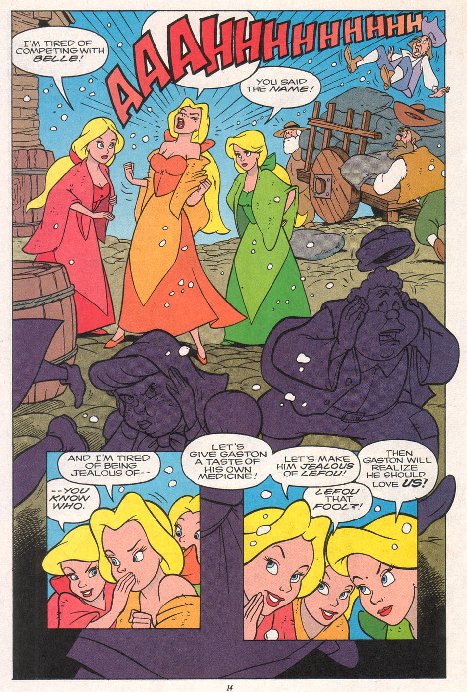 Read online Disney's Beauty and the Beast comic -  Issue #7 - 16