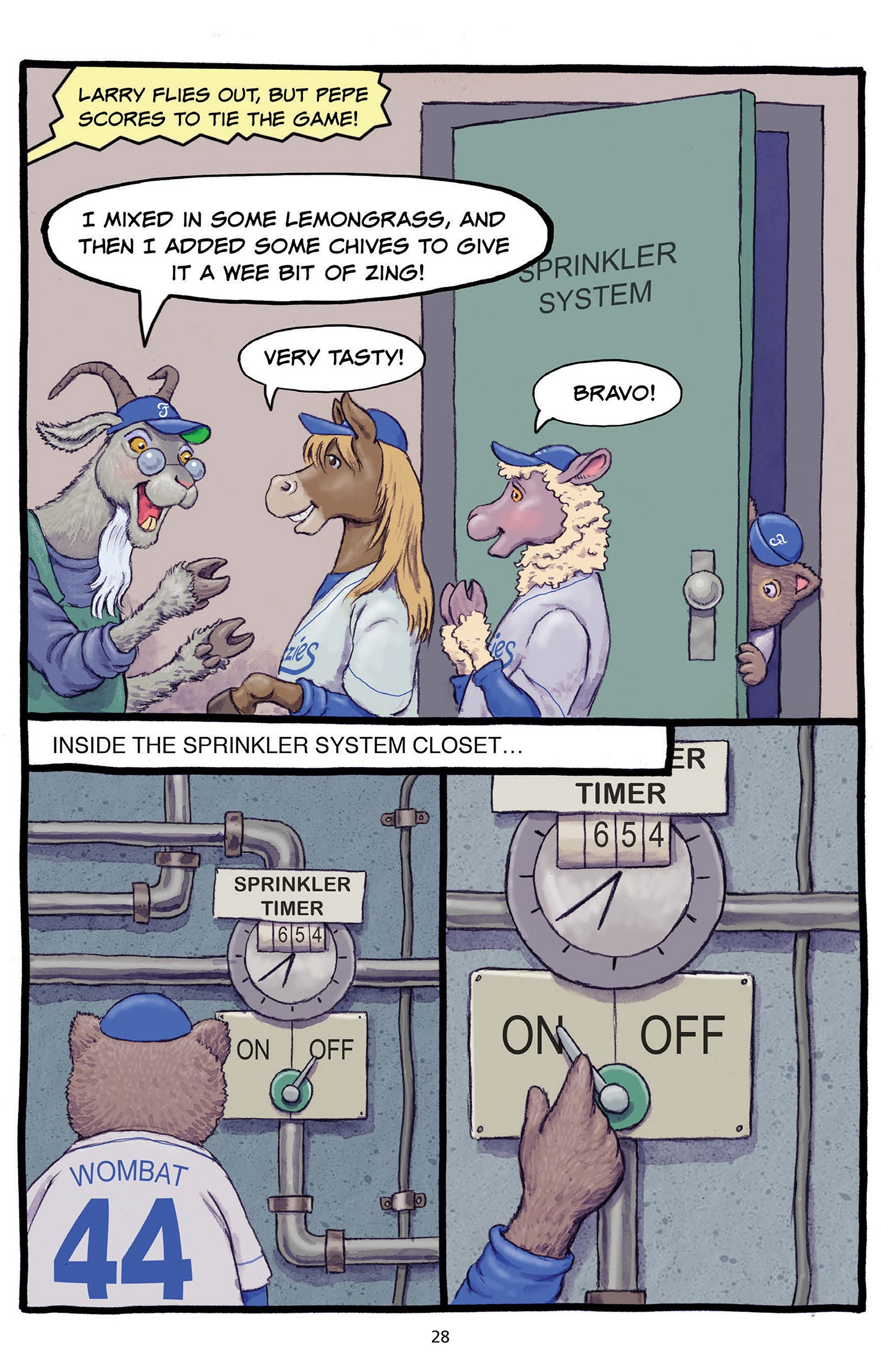 Read online Fuzzy Baseball comic -  Issue #3 - 30