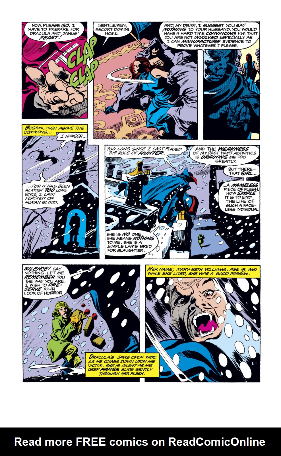 Read online Tomb of Dracula (1972) comic -  Issue #57 - 8
