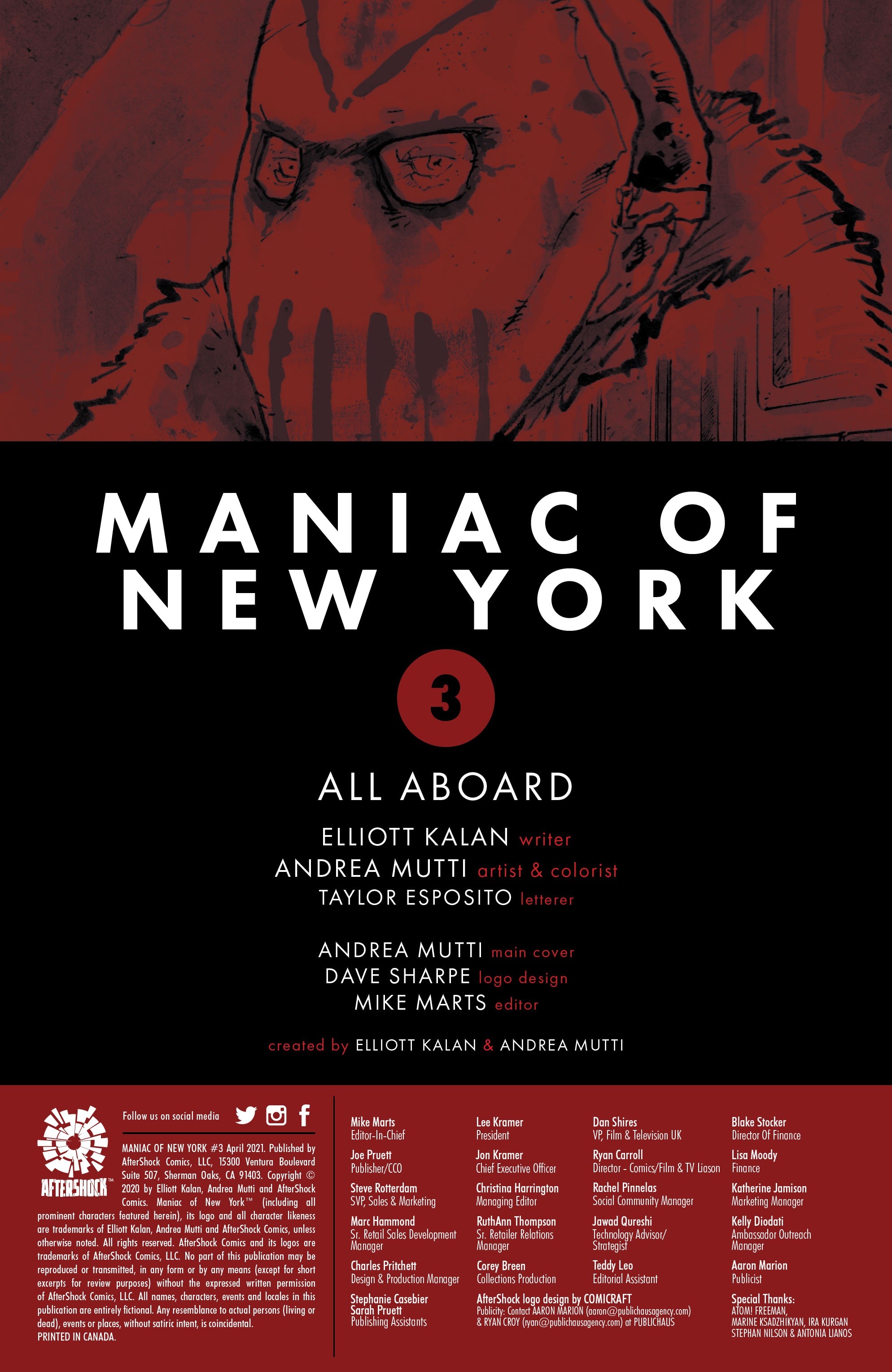 Read online Maniac Of New York comic -  Issue #3 - 2
