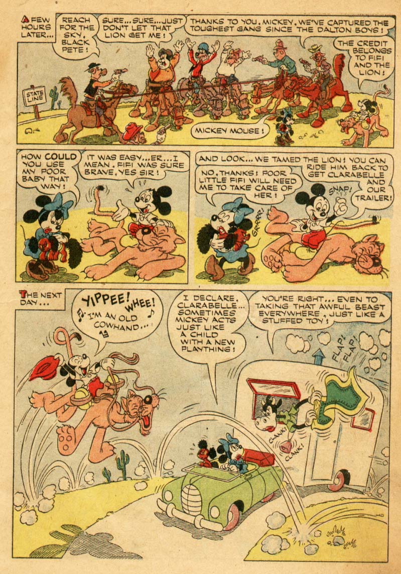 Read online Walt Disney's Mickey Mouse comic -  Issue #32 - 19