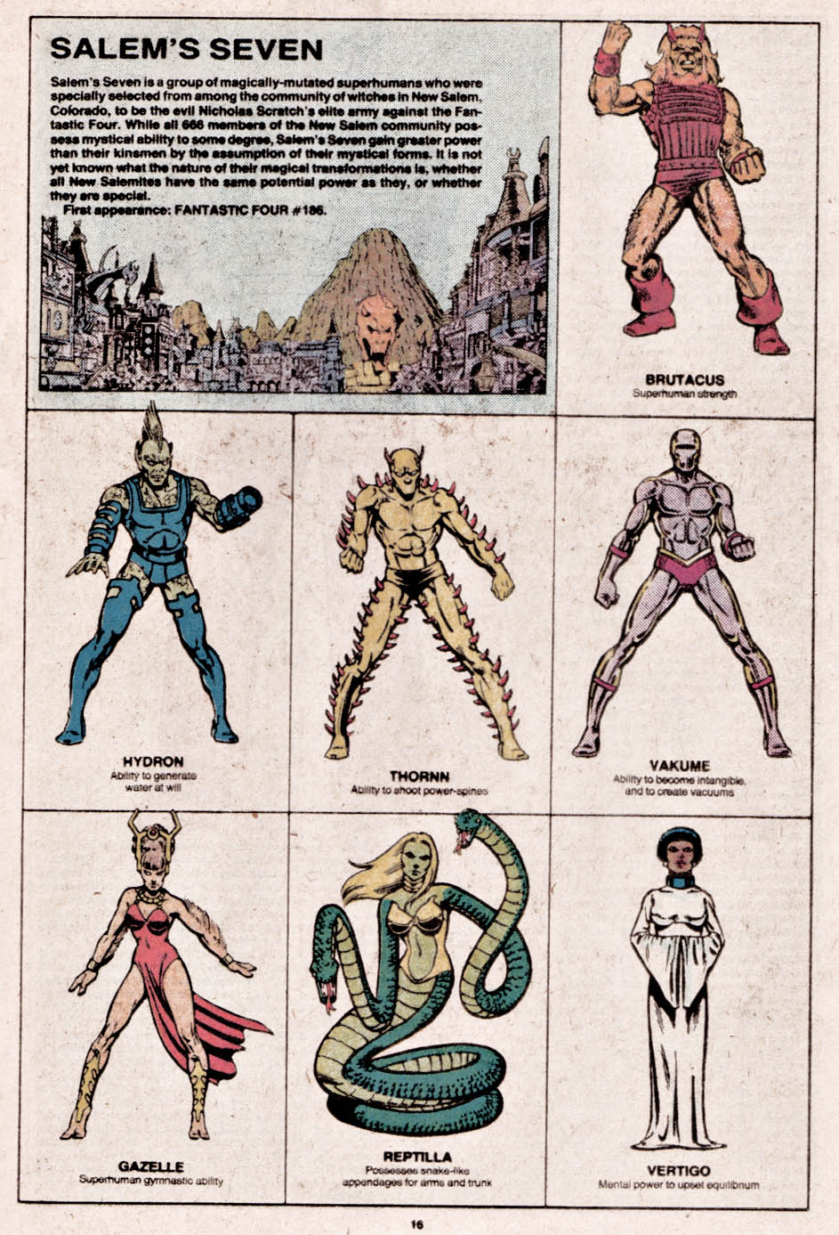 Read online The Official Handbook of the Marvel Universe comic -  Issue #9 - 17