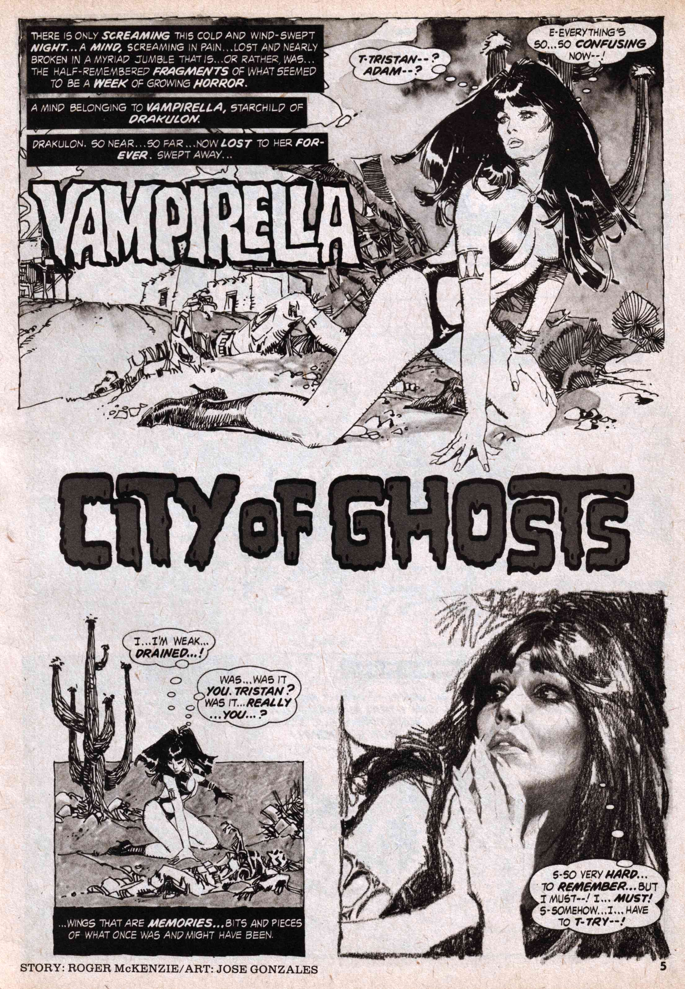 Read online Vampirella (1969) comic -  Issue #57 - 5