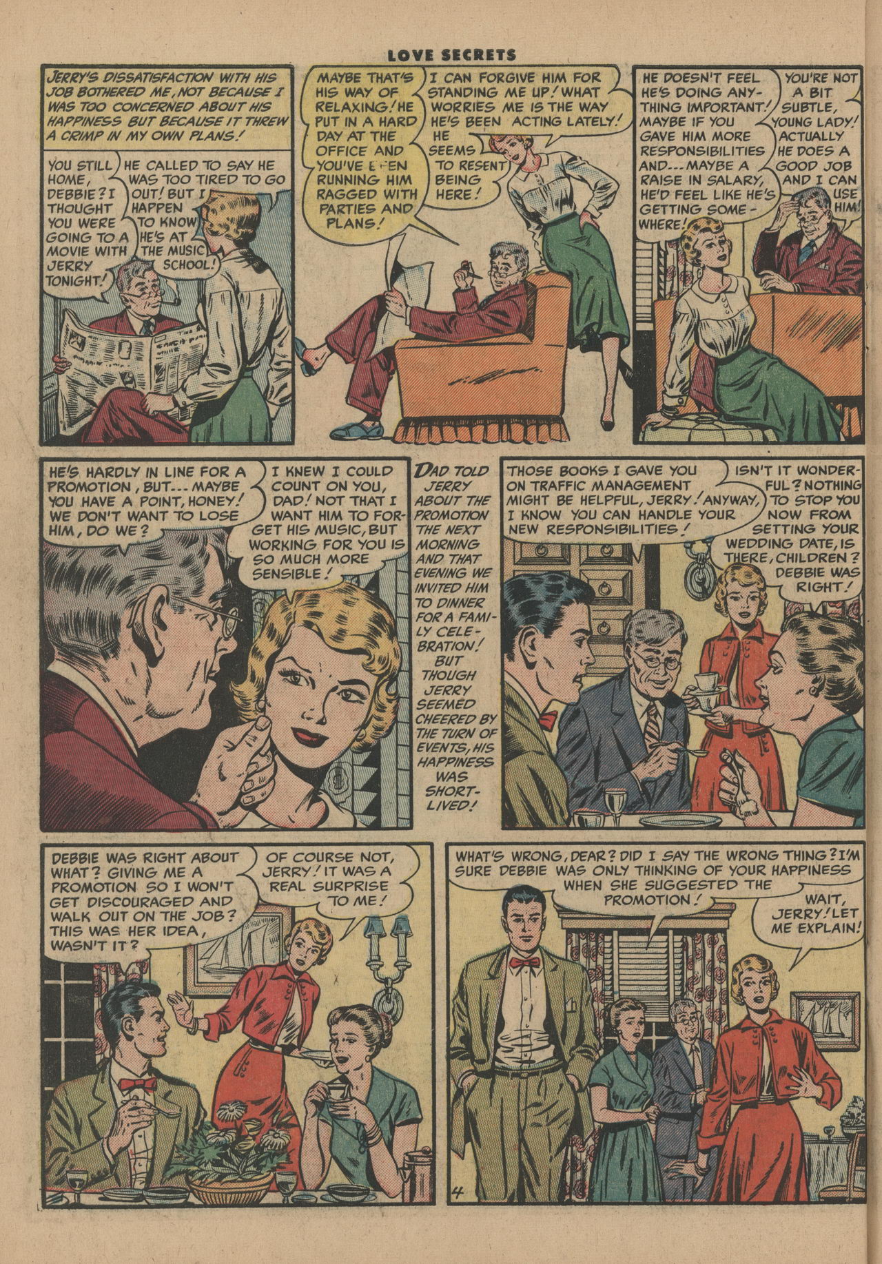 Read online Love Secrets (1953) comic -  Issue #41 - 30