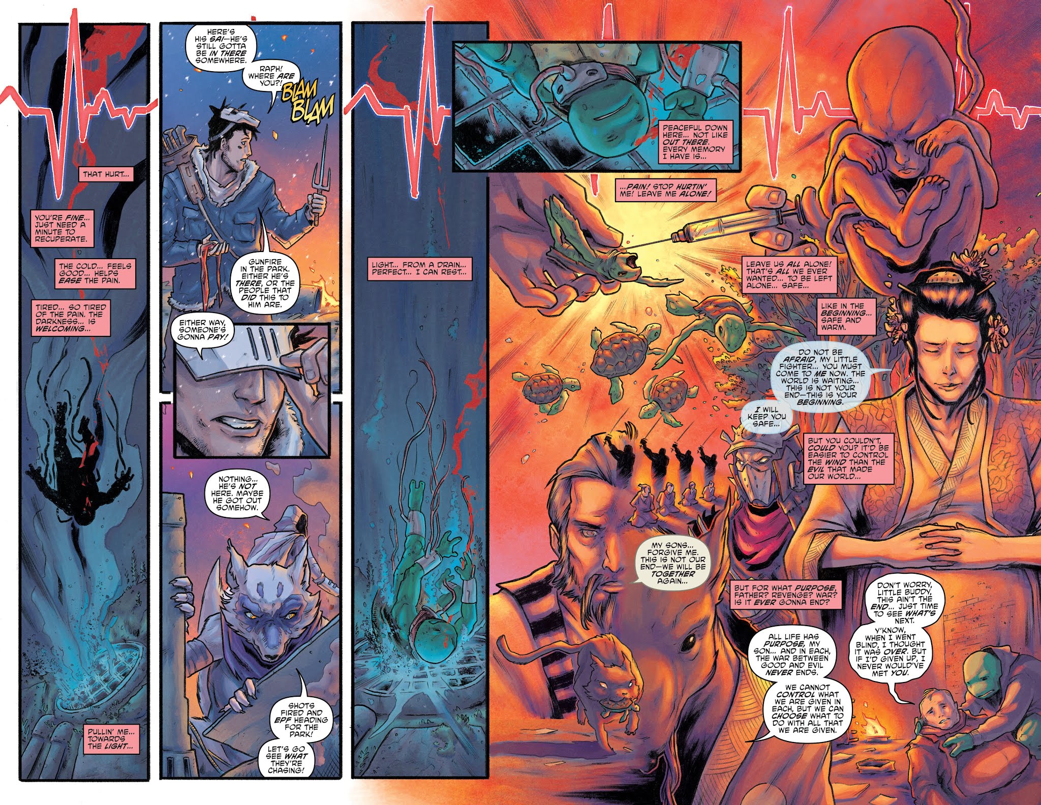 Read online Teenage Mutant Ninja Turtles: Macro-Series comic -  Issue #4 - 23