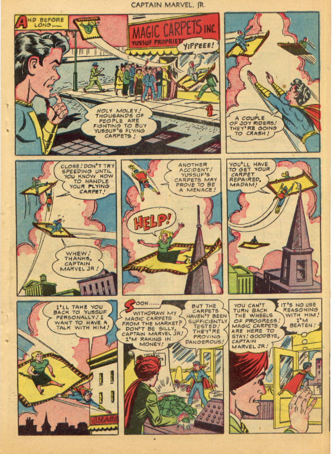 Read online Captain Marvel, Jr. comic -  Issue #92 - 23