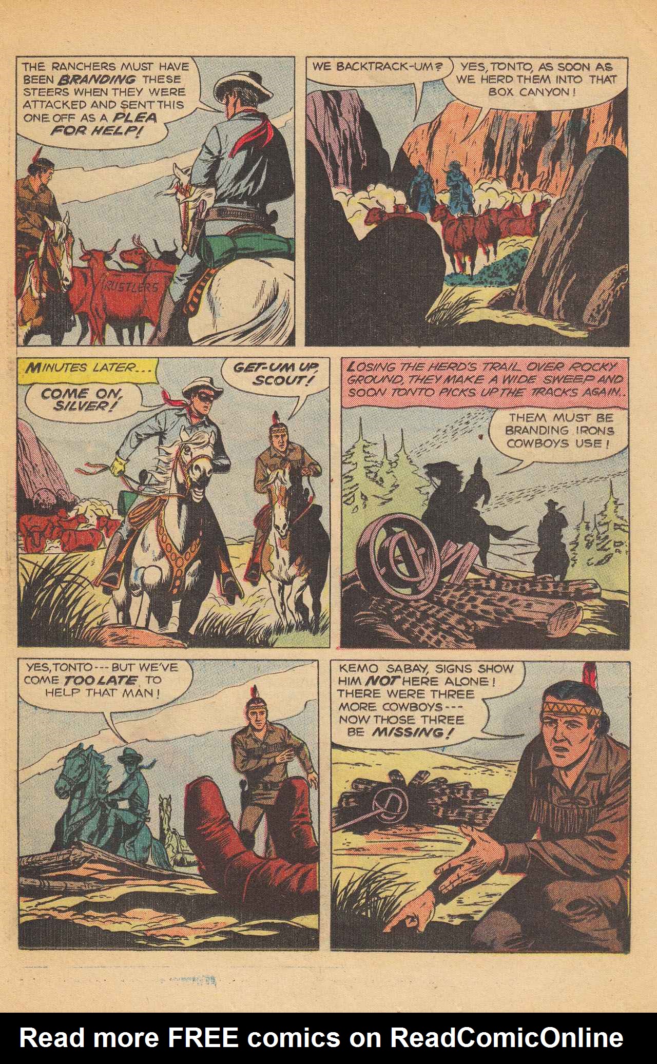 Read online The Lone Ranger (1948) comic -  Issue #109 - 17