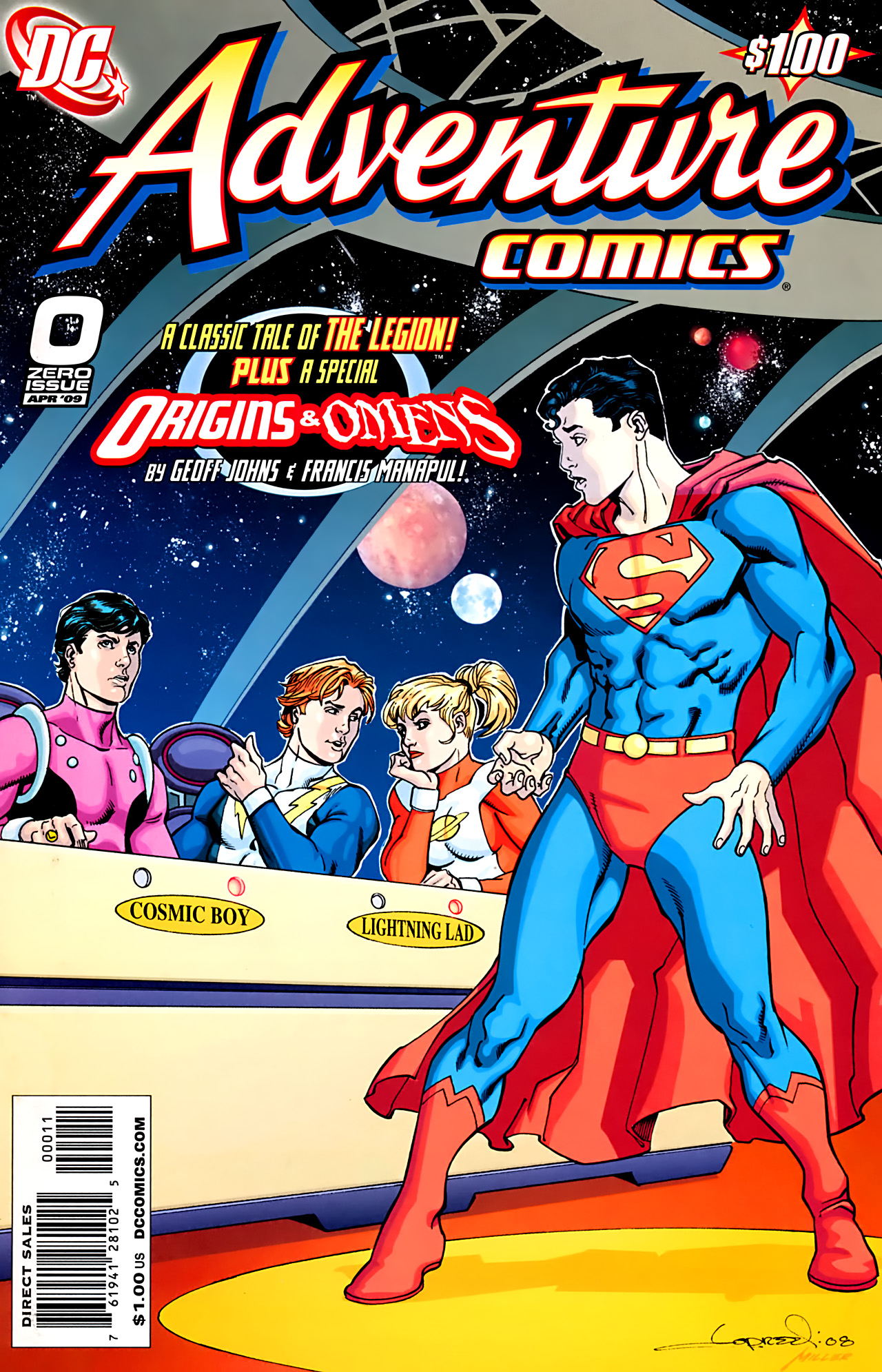 Read online Adventure Comics (2009) comic -  Issue #0 - 1