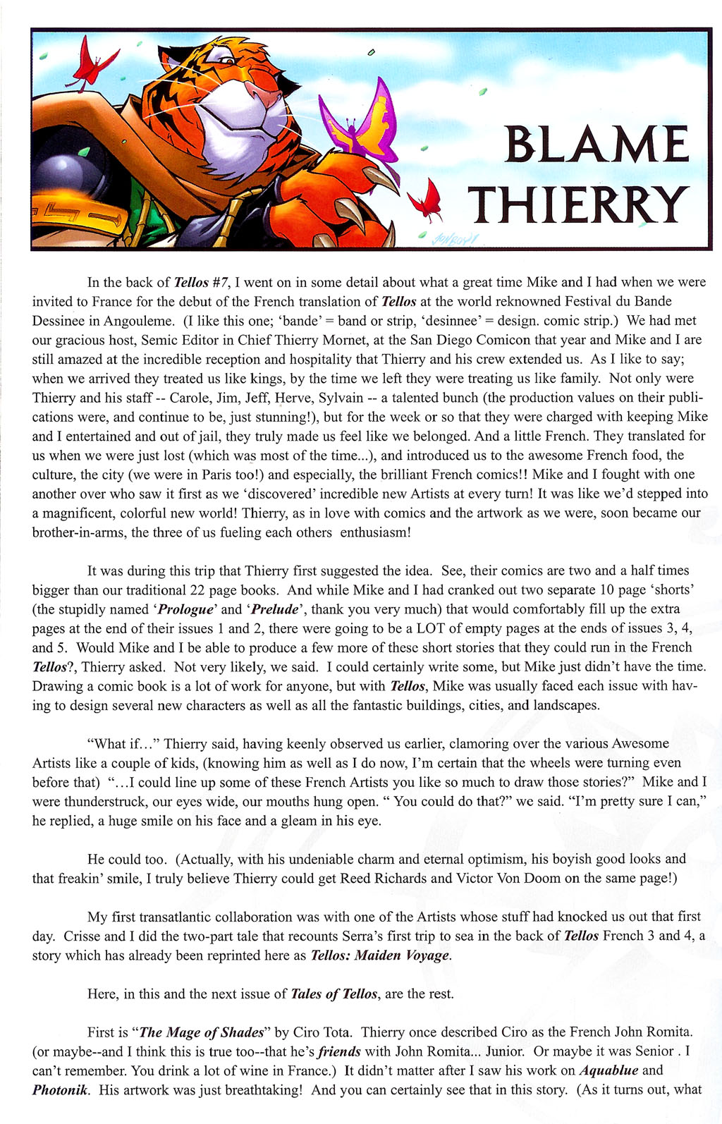 Read online Tales of Tellos comic -  Issue #2 - 18
